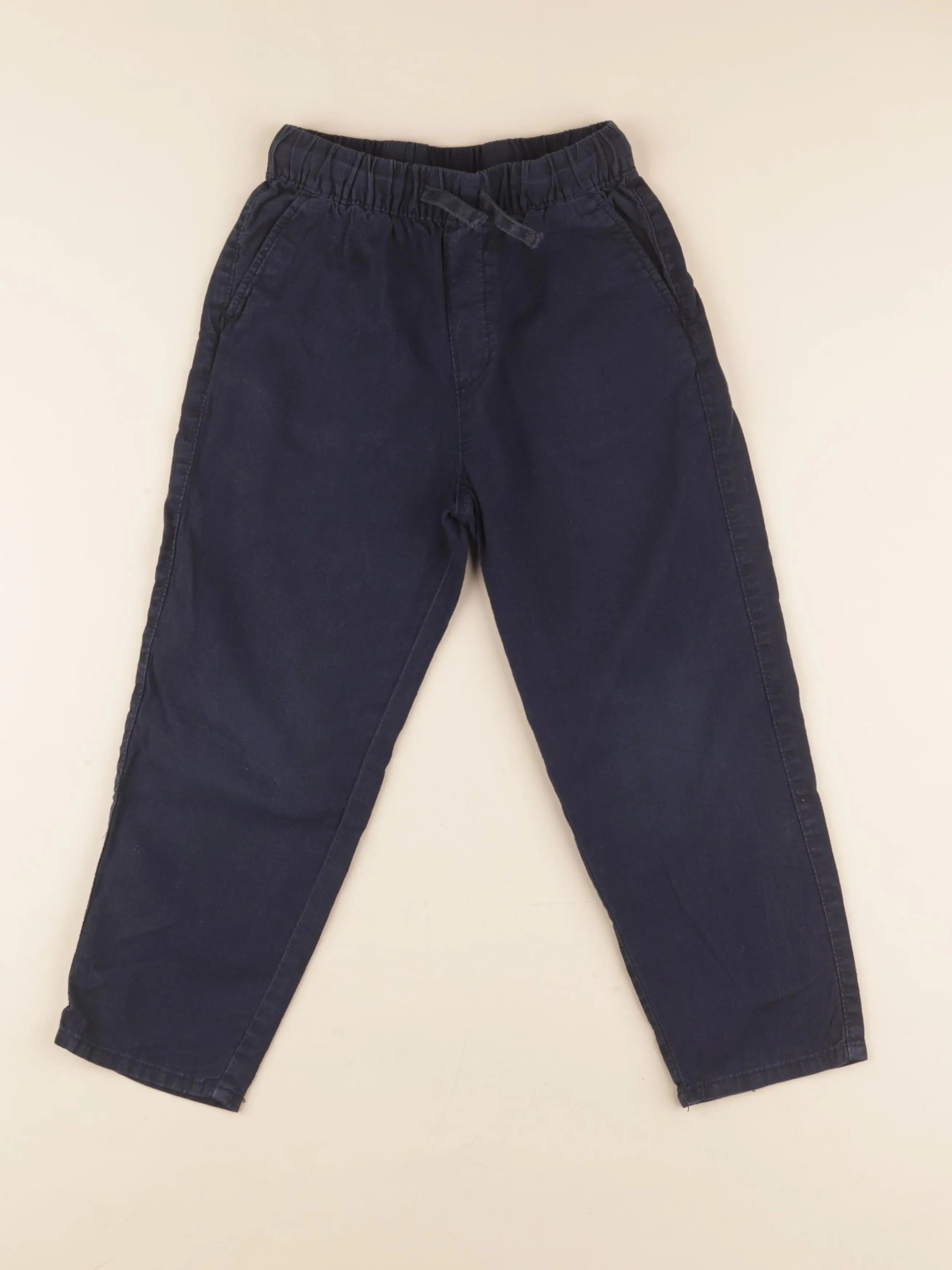H&M - pantalon bleu - 5/6 ans
