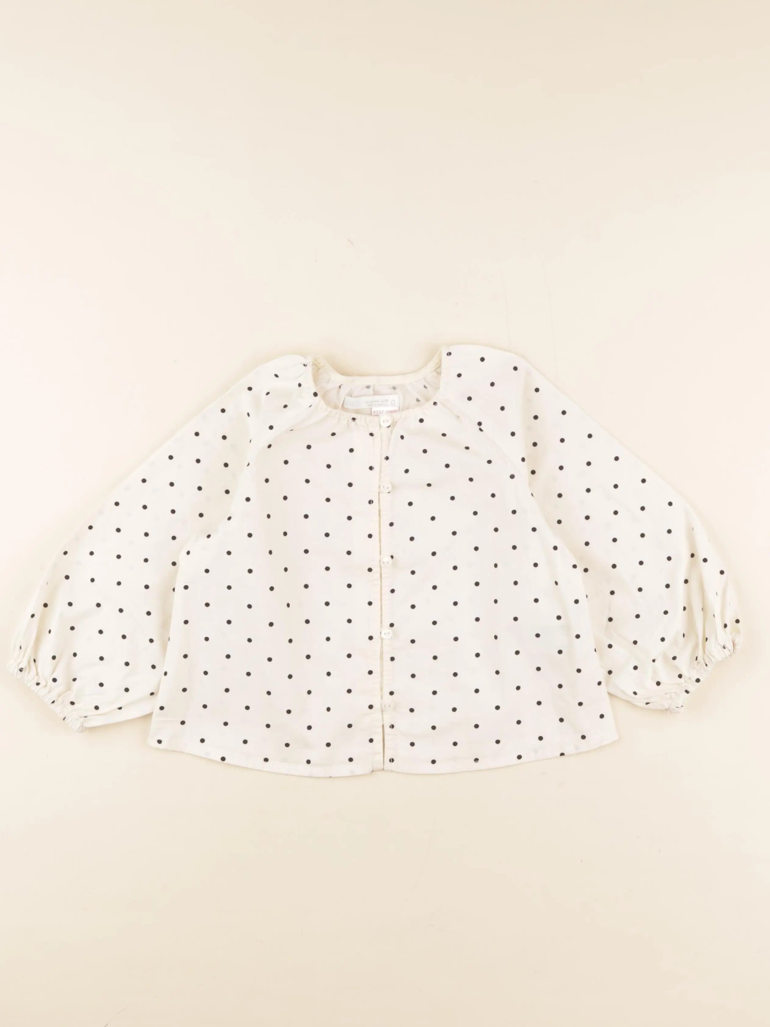 Zara - blouse beige - 3 ans