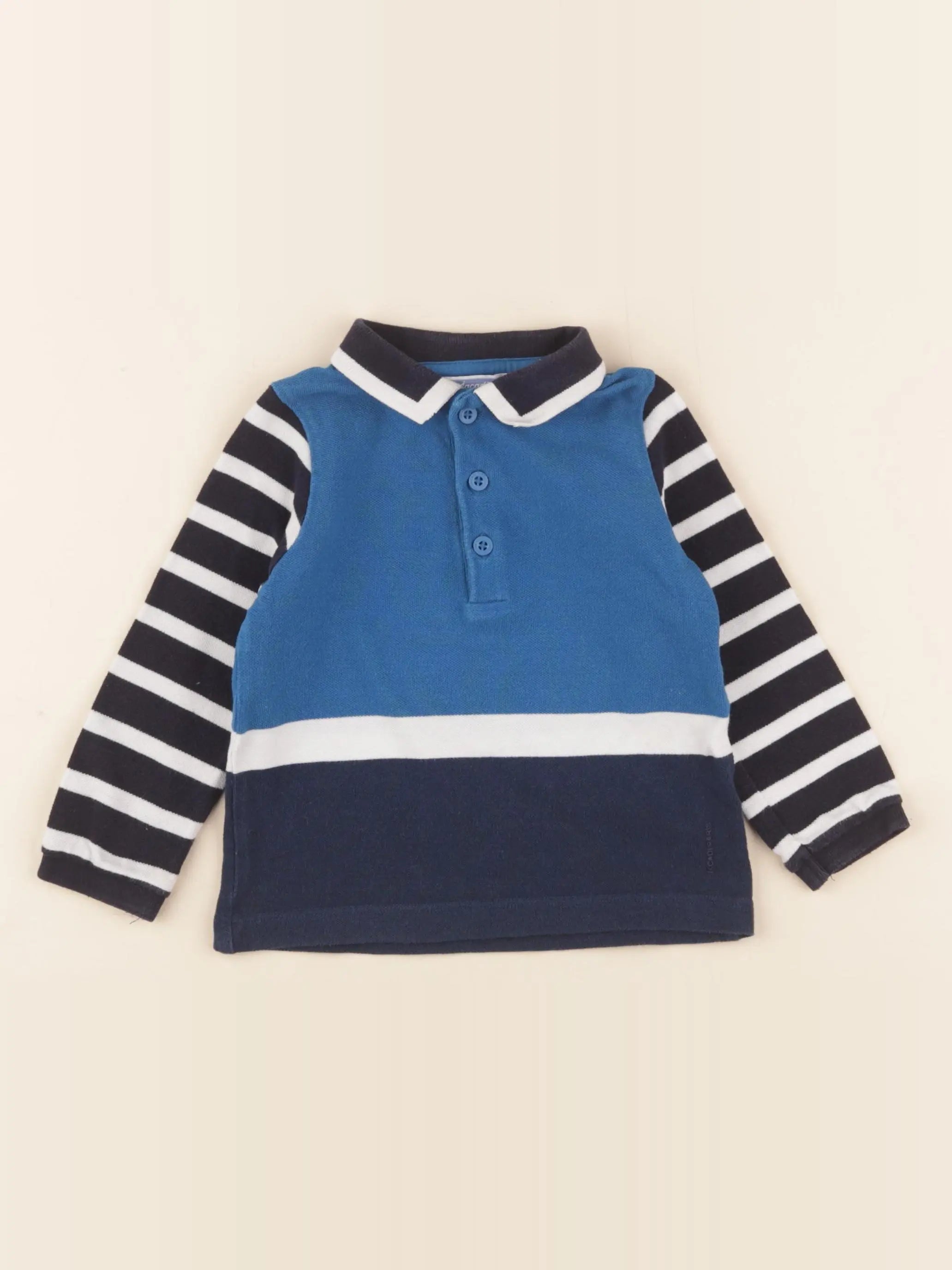 Jacadi - polo bleu - 18 mois