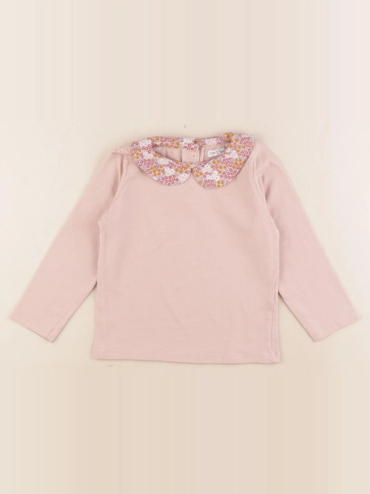 Eden & Victor - tee-shirt rose - 4 ans