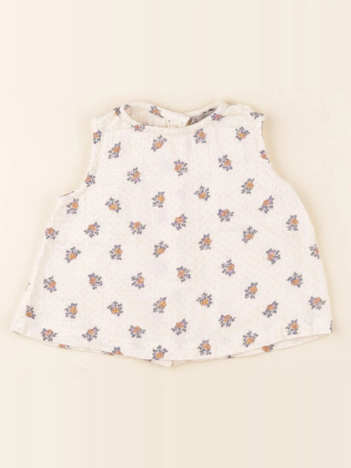 Boutchou - blouse beige - 12 mois