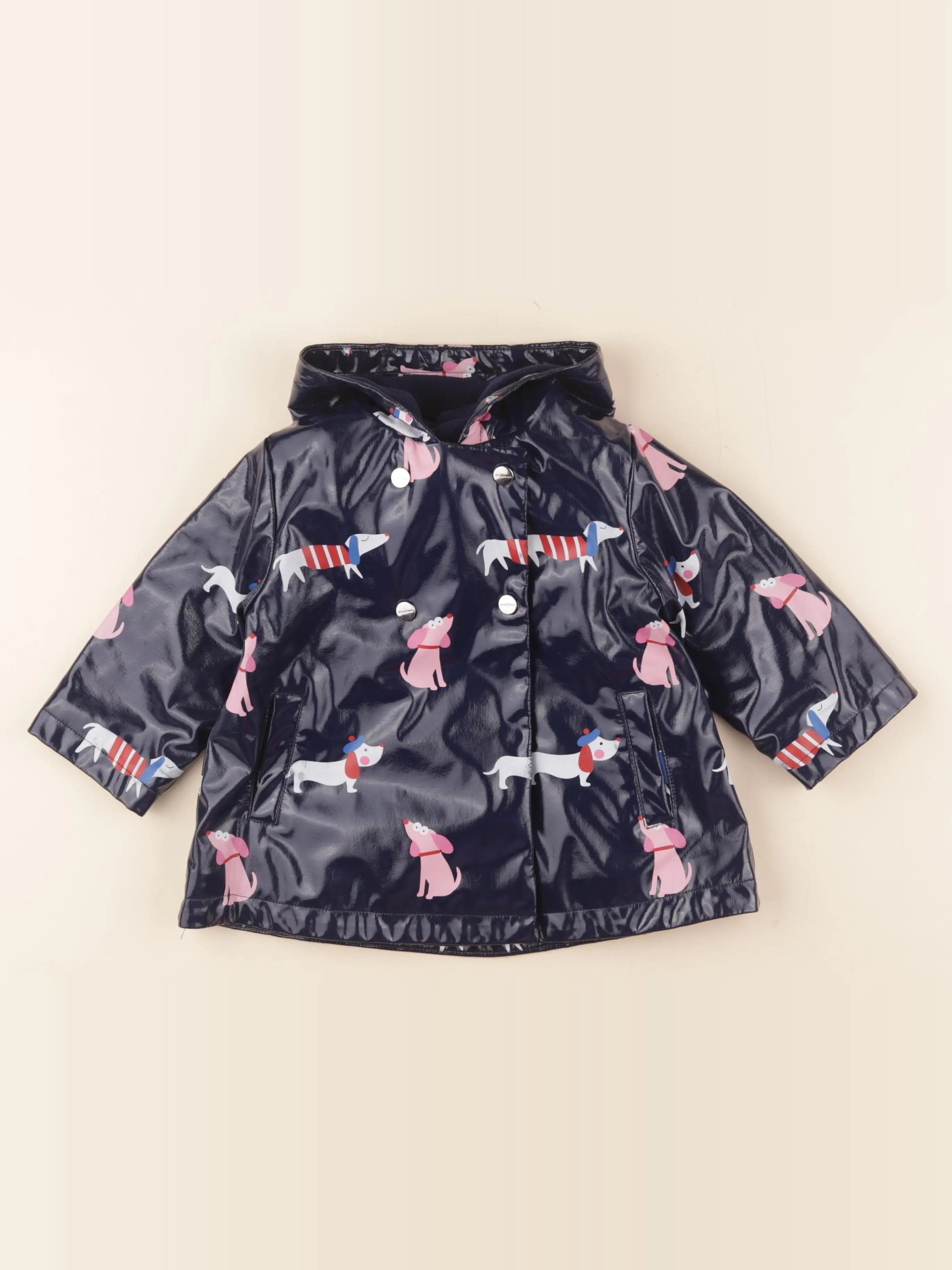 Jacadi - imperméable bleu - 18 mois