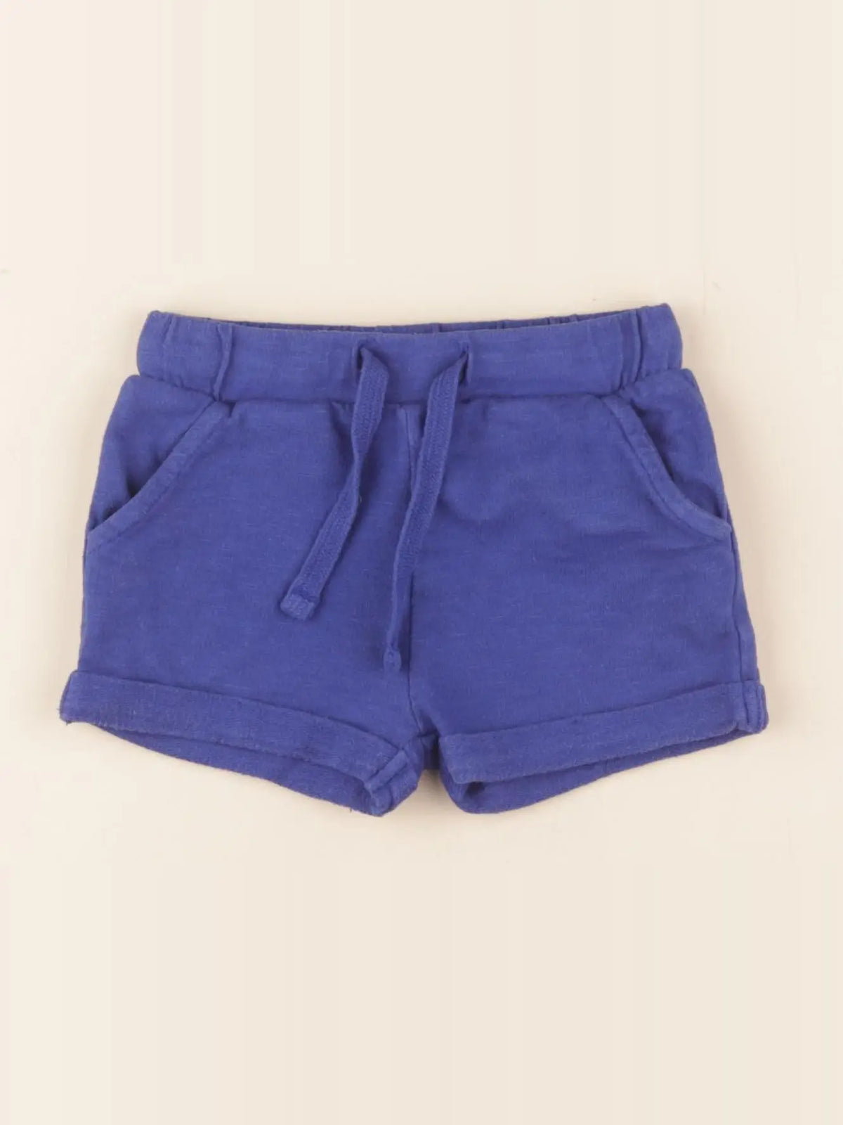 Boutchou - short bleu - 9 mois