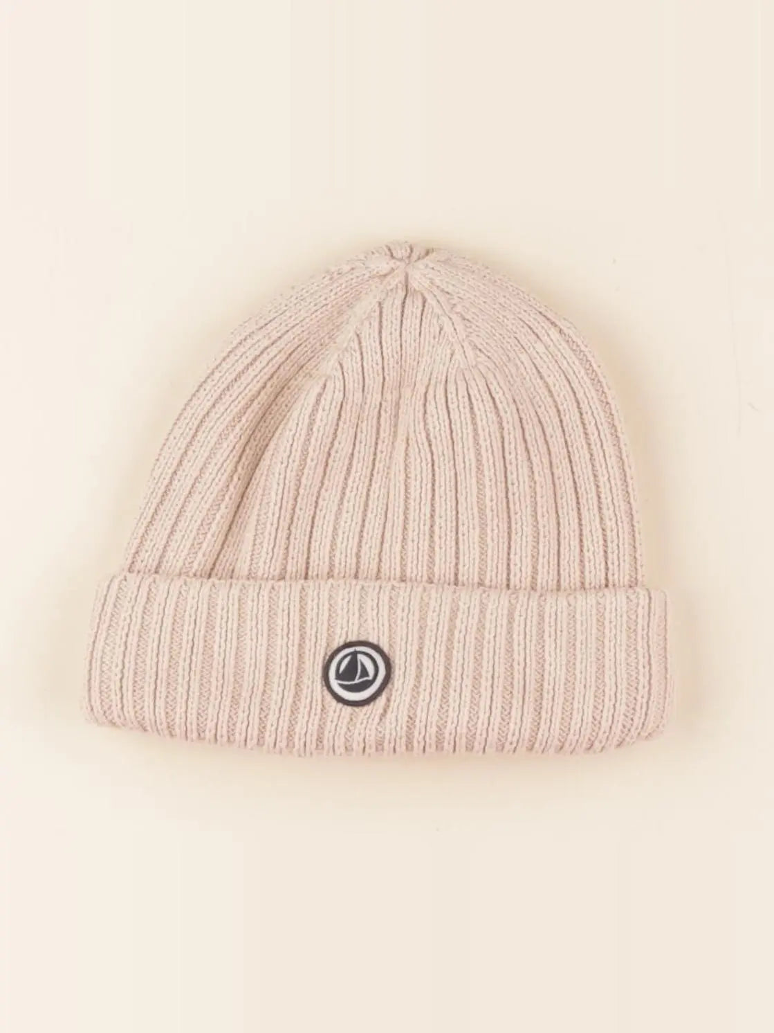 Petit Bateau - bonnet rose - 3/4 ans