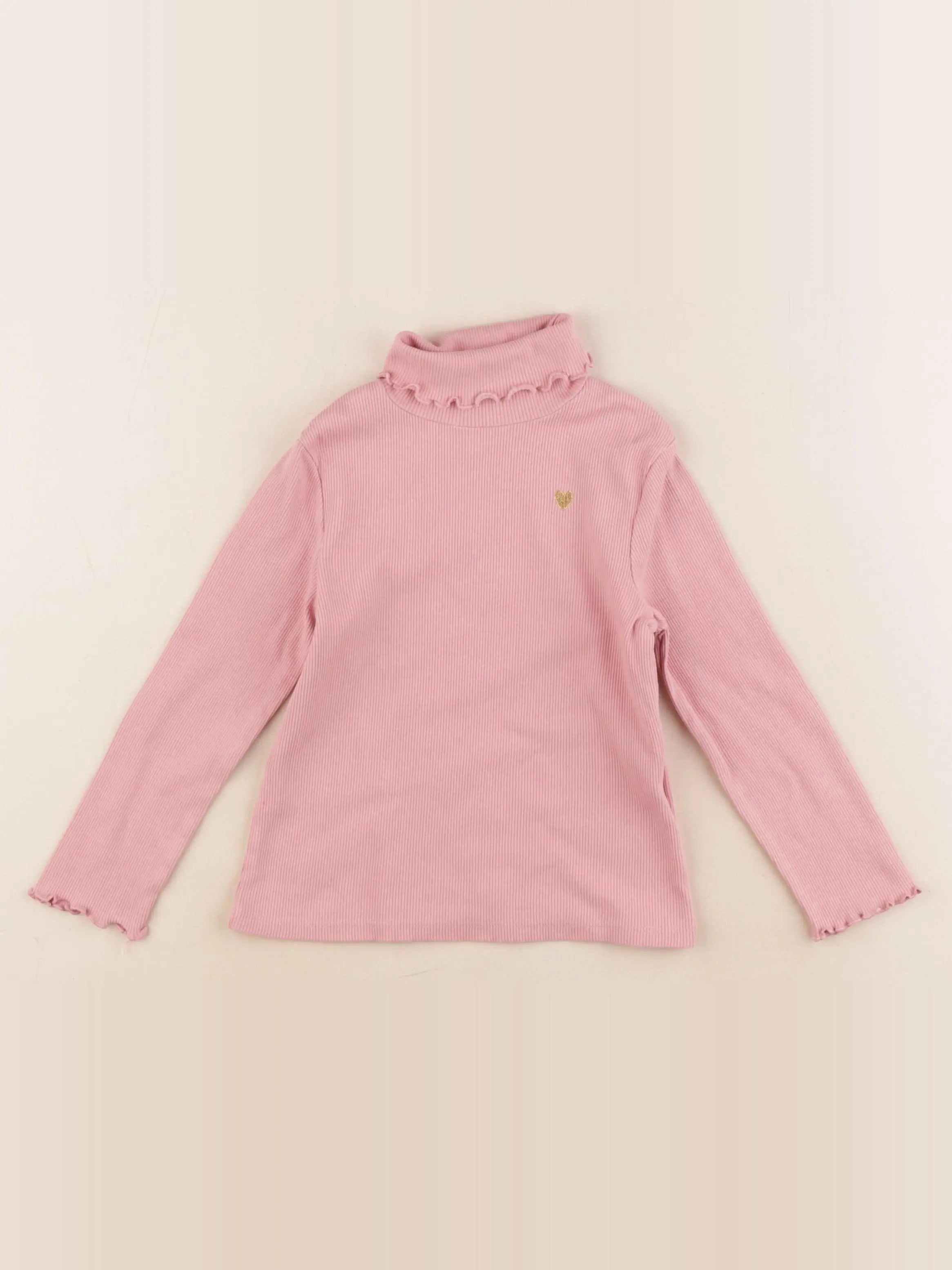 Cadet Rousselle - sous-pull rose - 4 ans