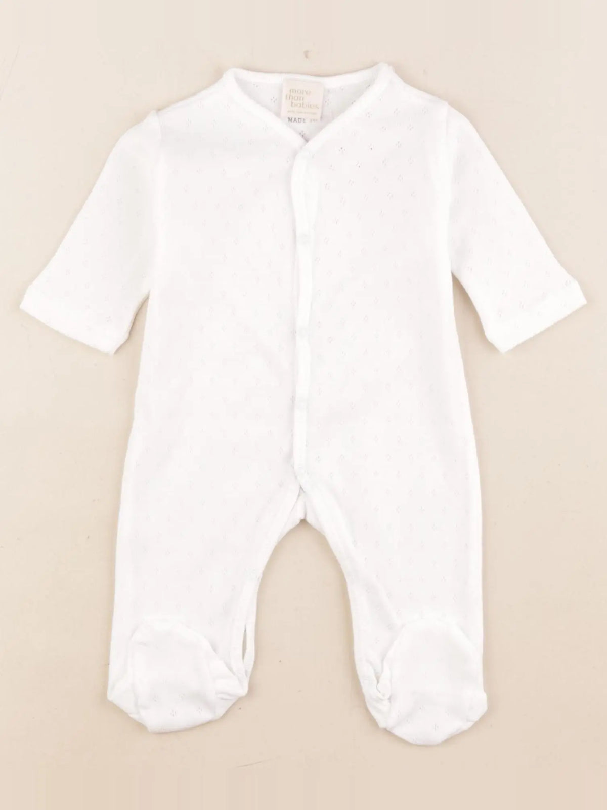 Pyjama coton blanc