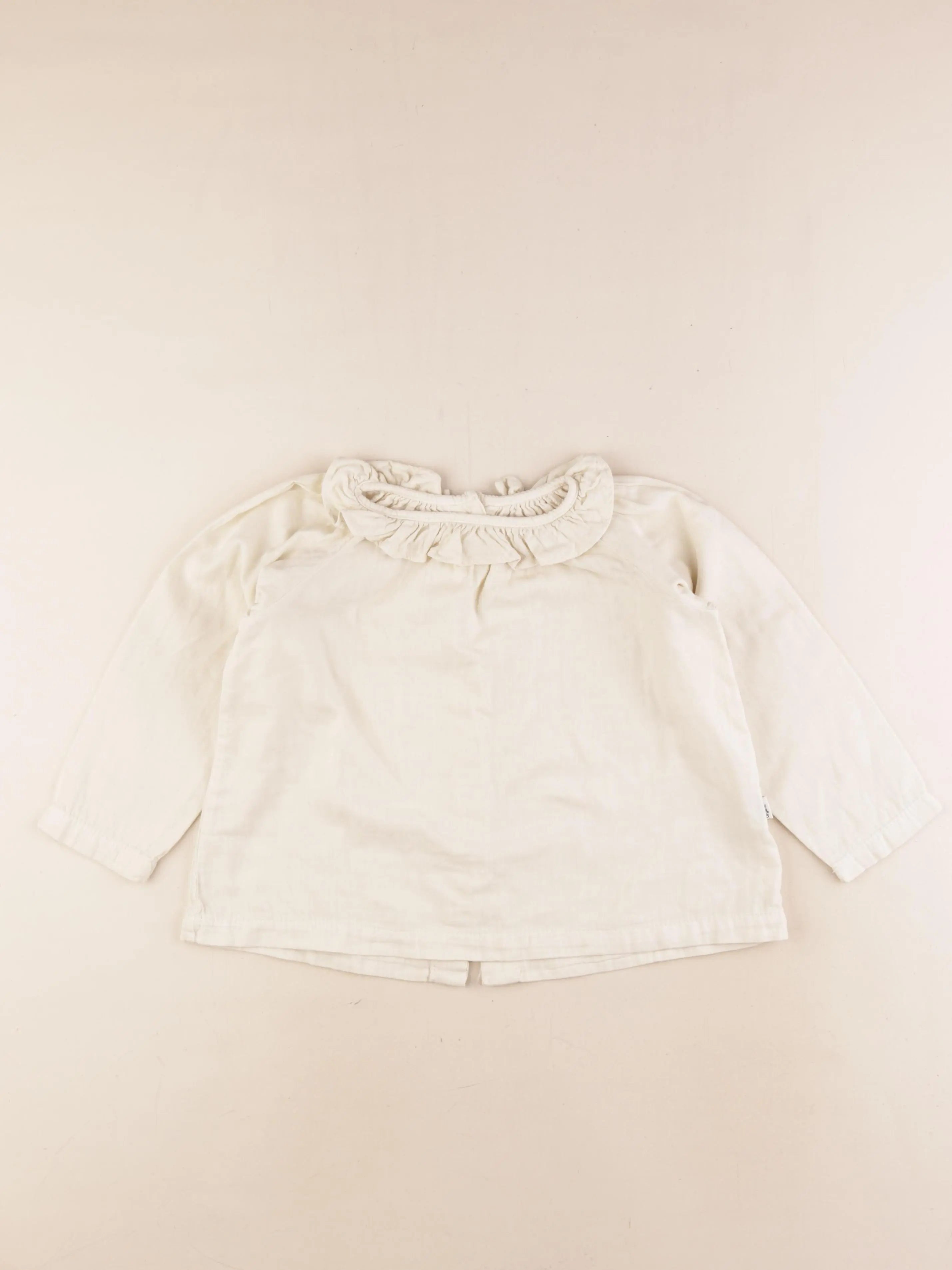Poudre Organic - blouse beige - 4 ans