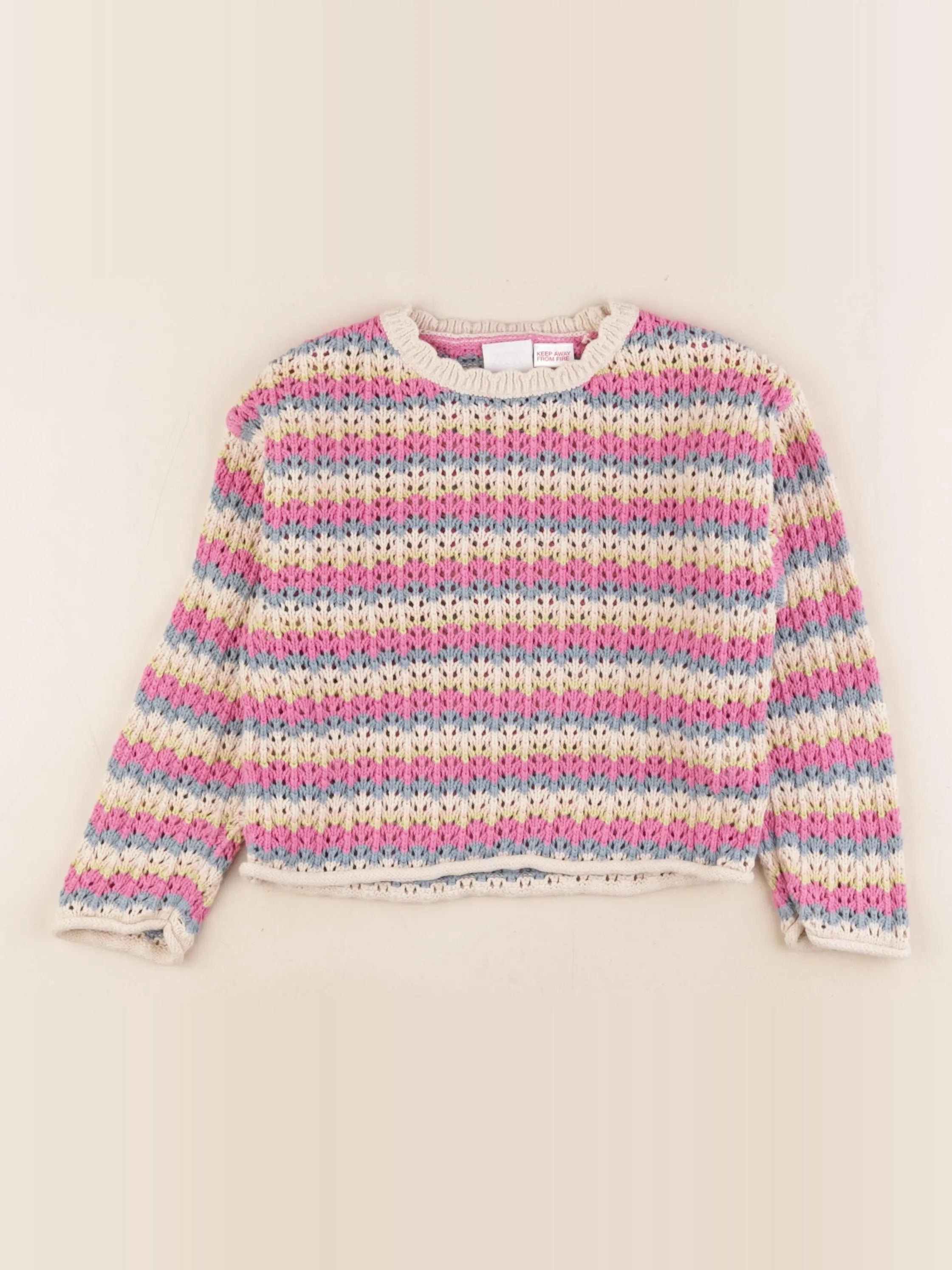 Zara - pull multicolore - 5 ans