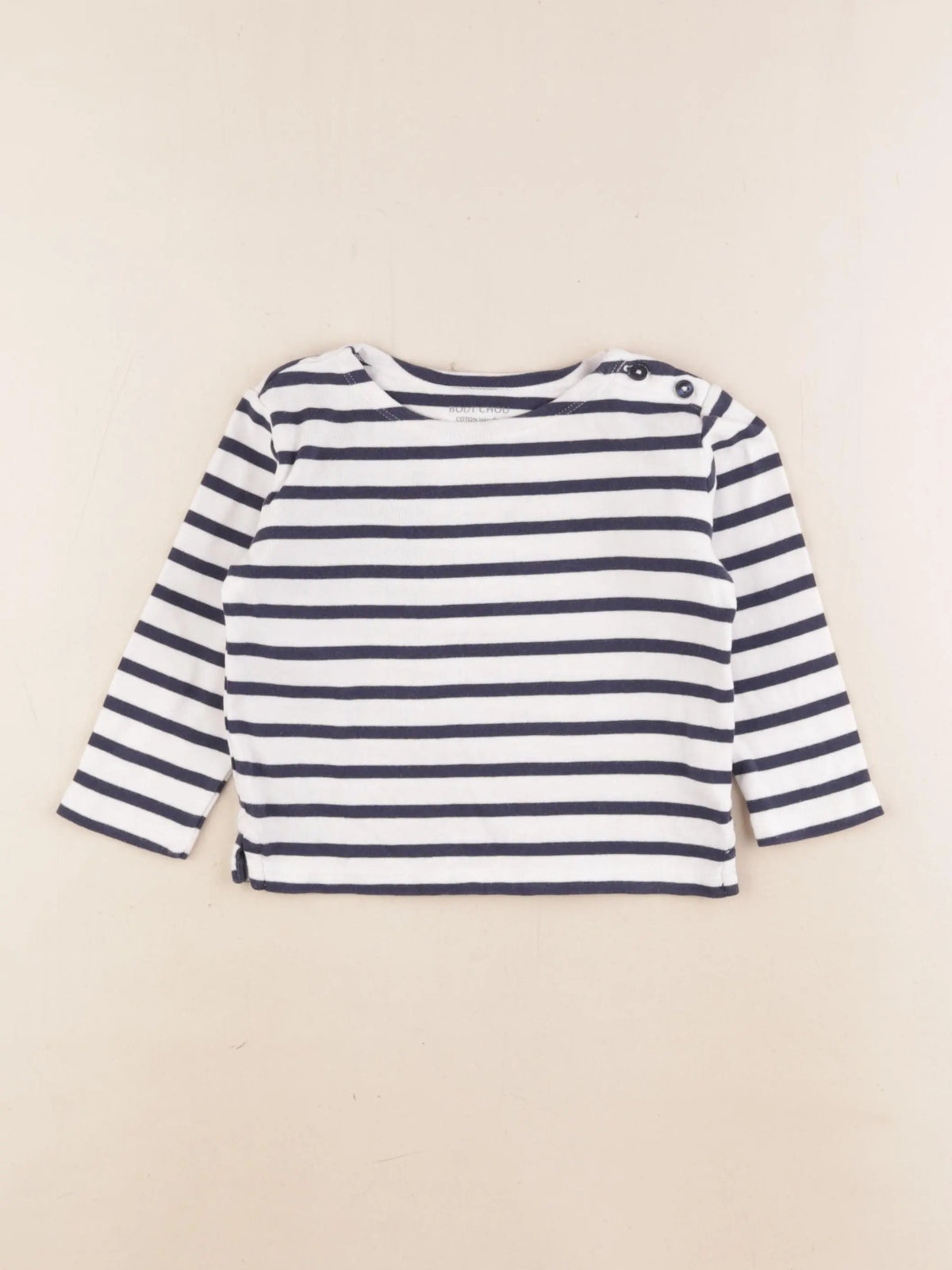 Boutchou - tee-shirt bleu - 24 mois