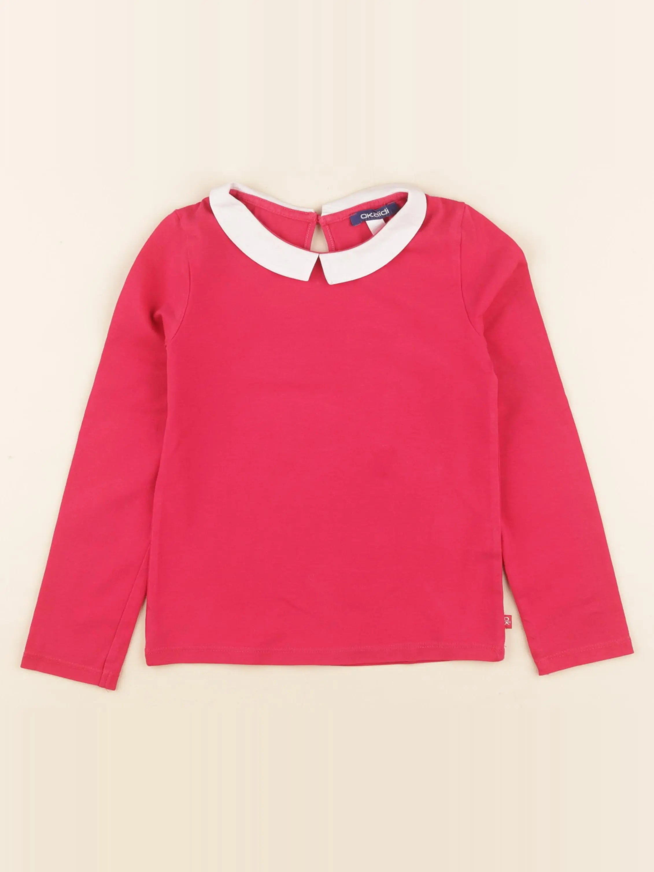 Okaidi - tee-shirt rose - 6 ans