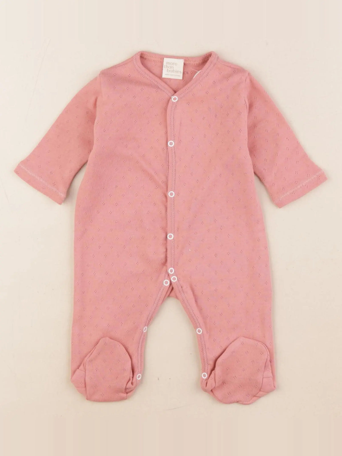 Pyjama coton rose foncé