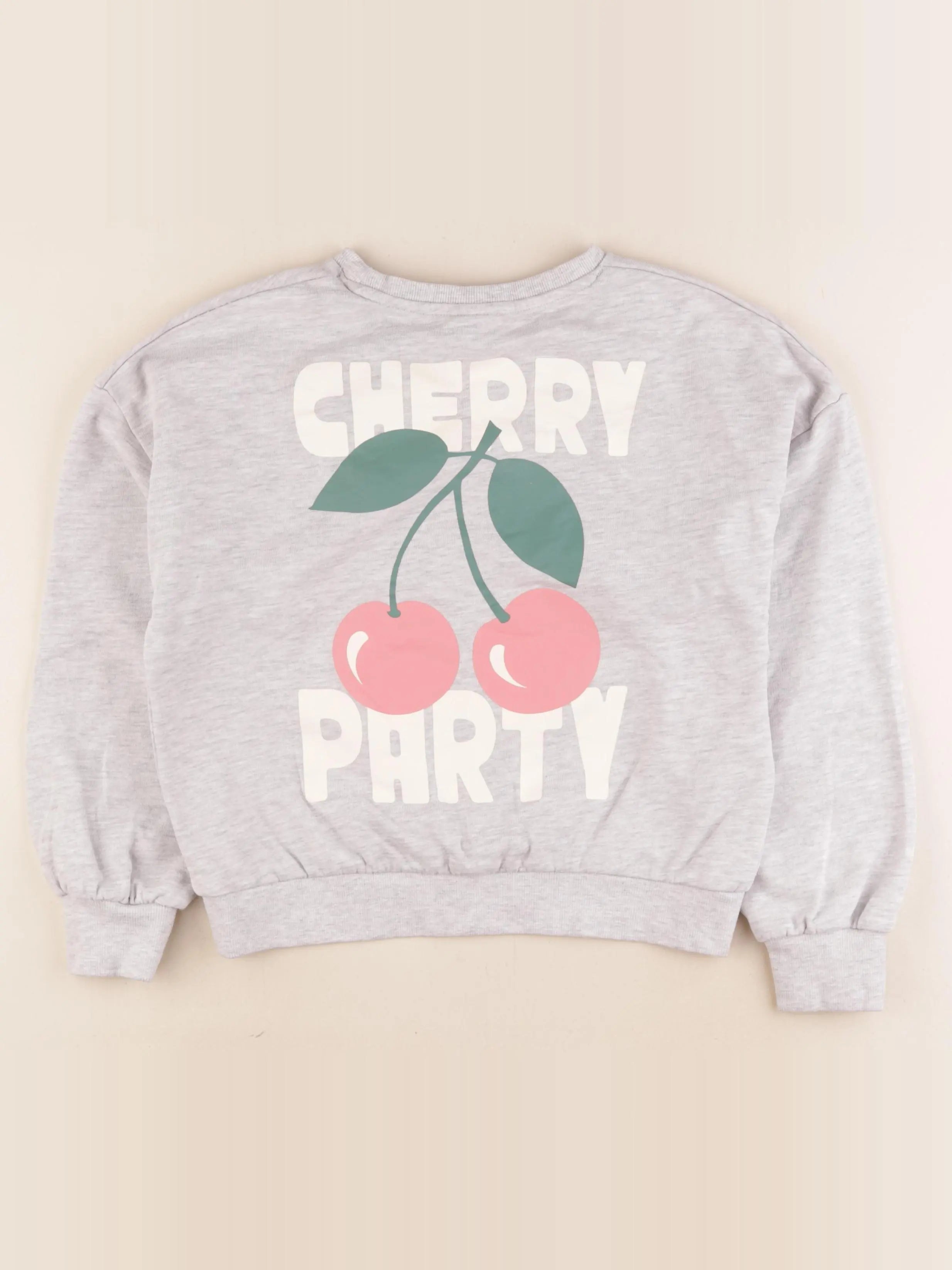 Tape à l'oeil - sweat imprimé au dos gris - 10 ans