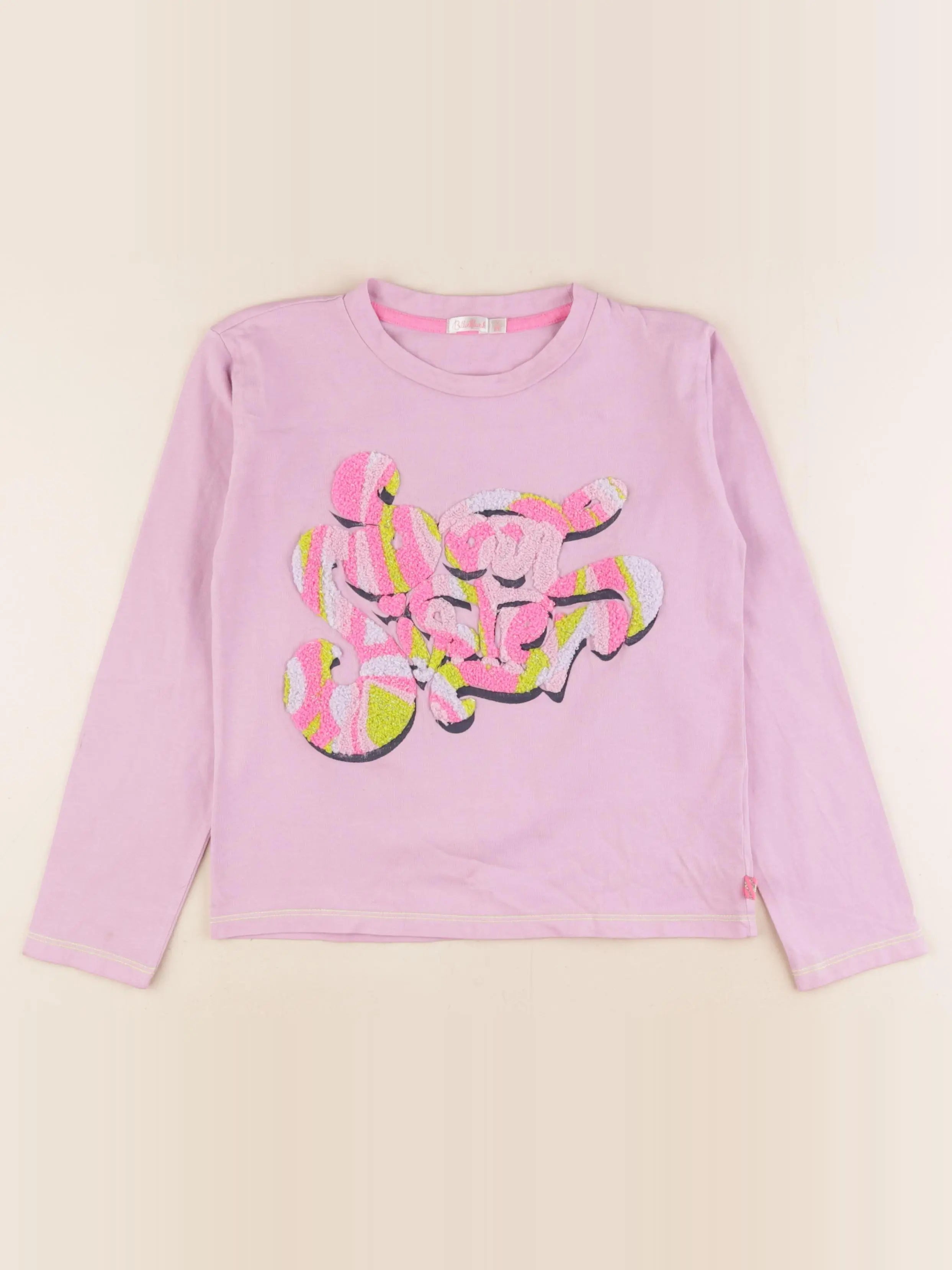 Billie Blush - tee-shirt rose - 8 ans