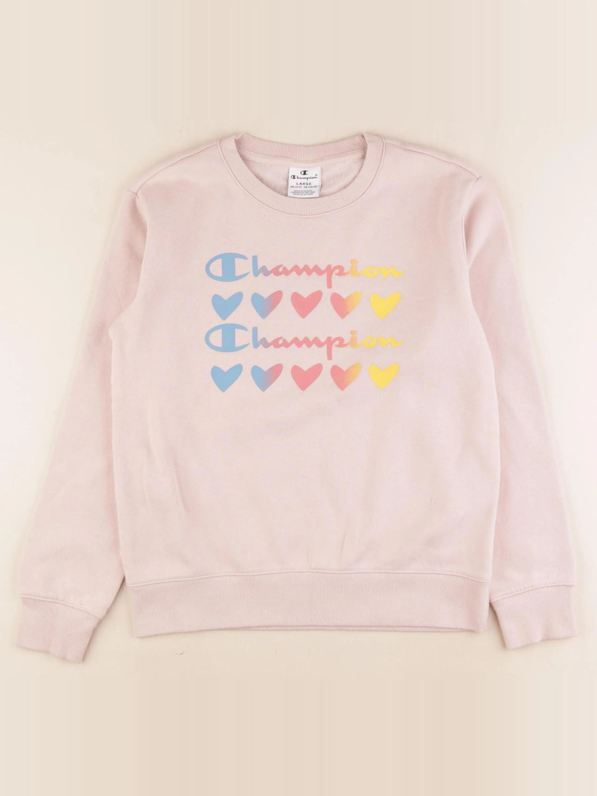 Champion  - sweat rose - 11/12 ans