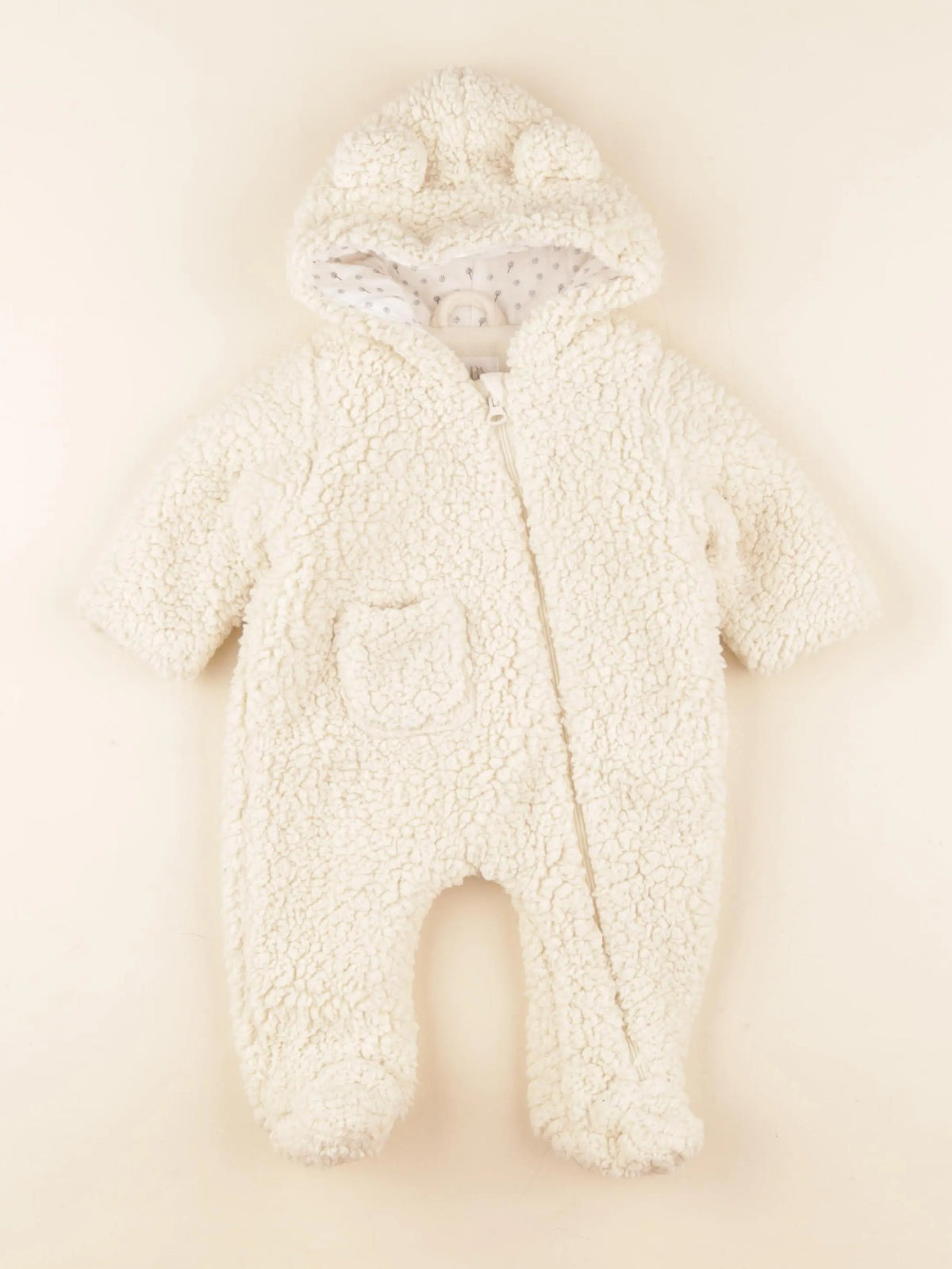 Zara - combi-pilote beige - 0/1 mois