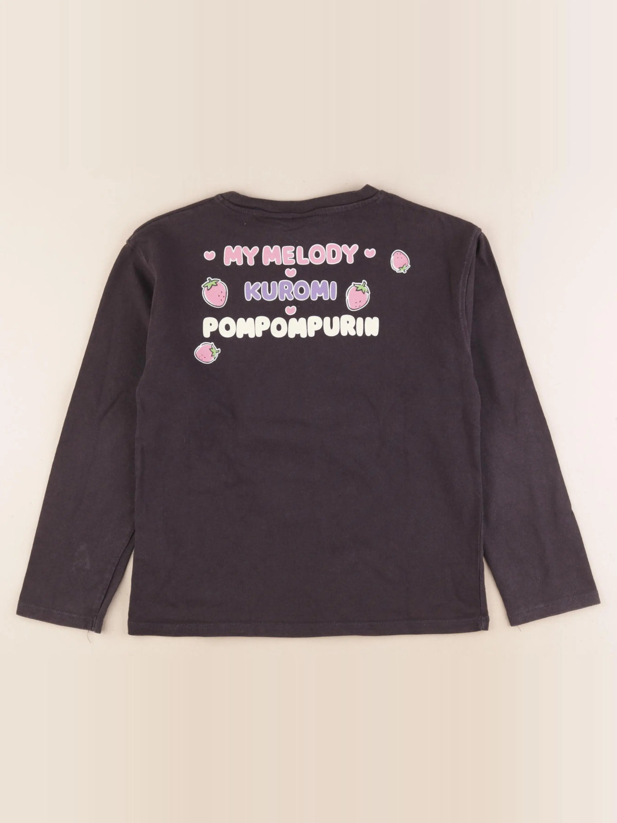 Zara - tee-shirt imprimé au dos noir - 9/10 ans