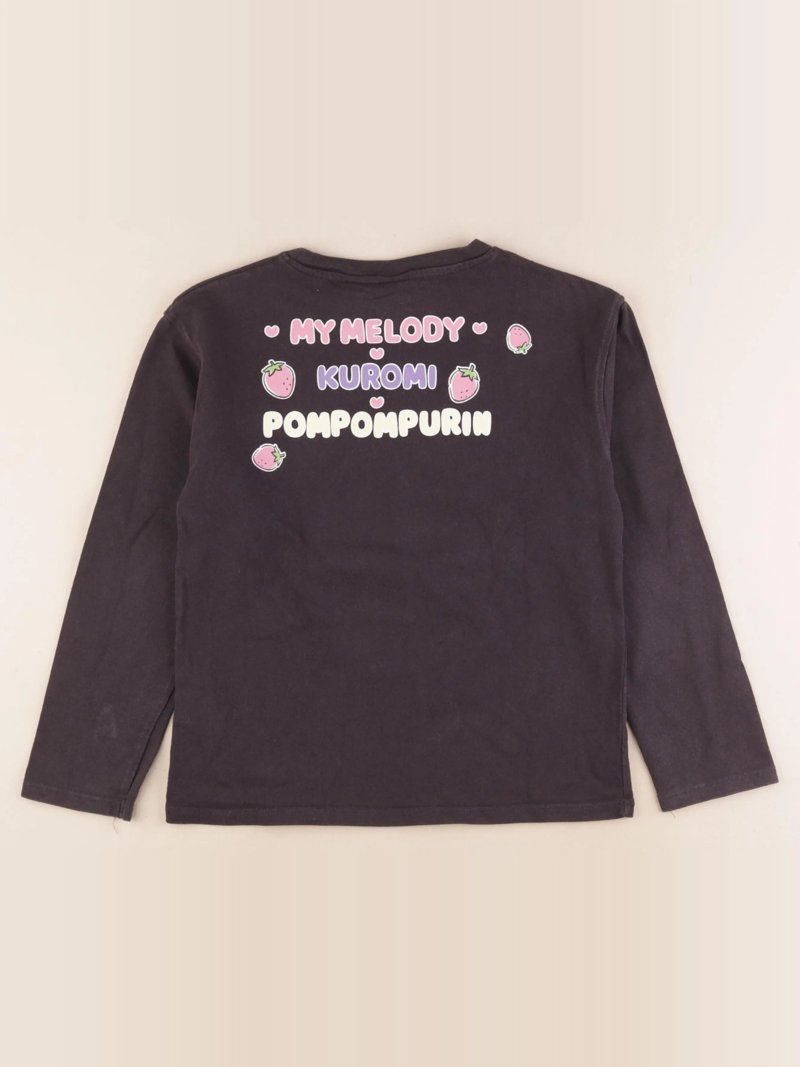 Zara - tee-shirt imprimé au dos noir - 9/10 ans