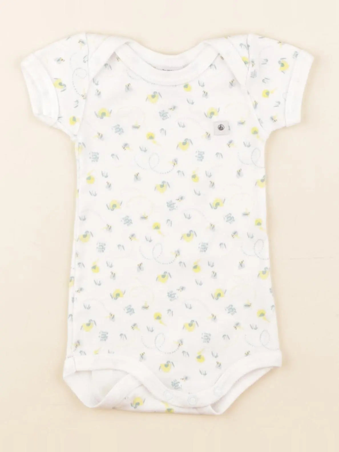 Petit Bateau - body multicolore - 3 mois