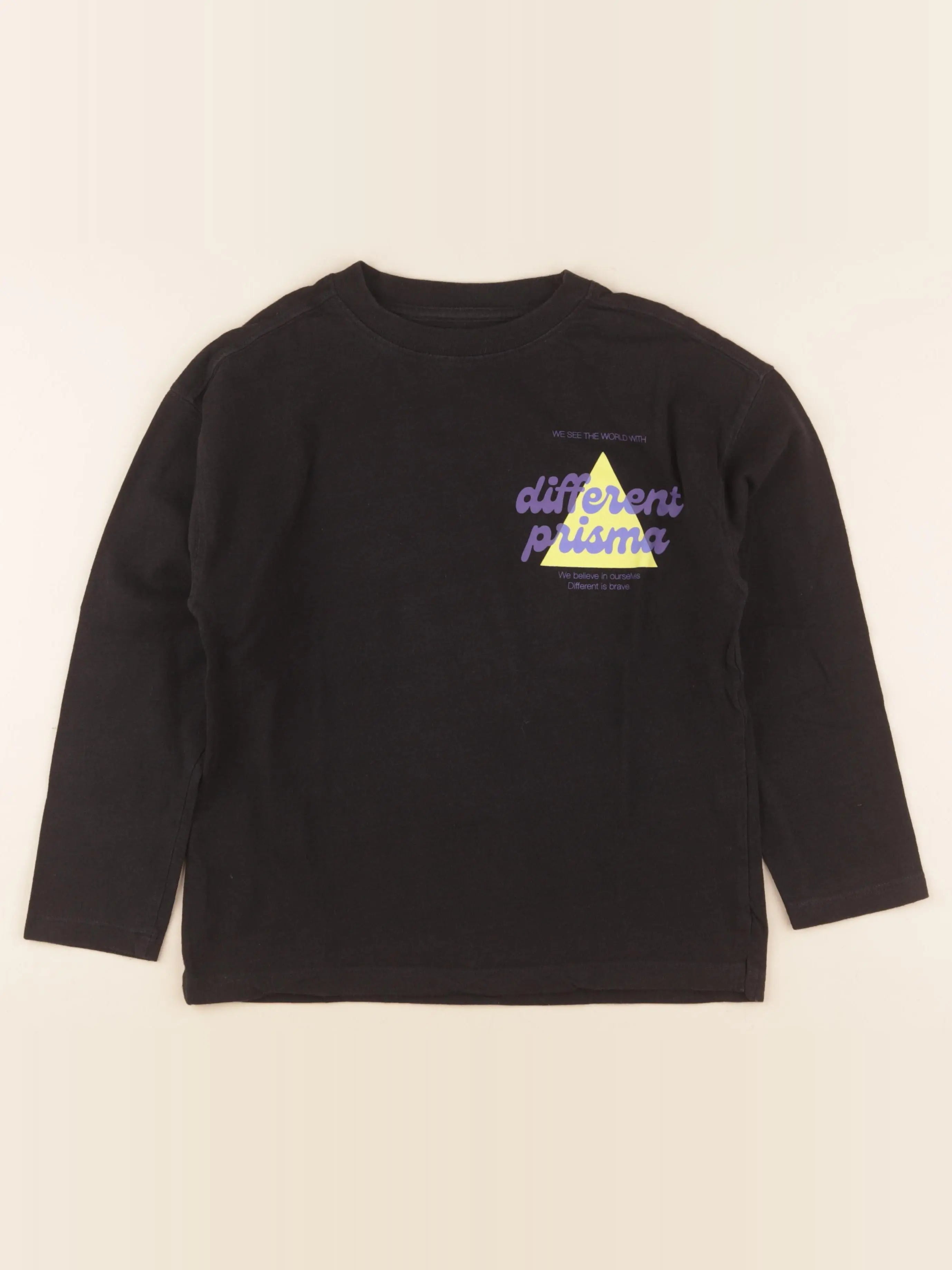 Zara - tee-shirt imprimé au dos noir - 9 ans