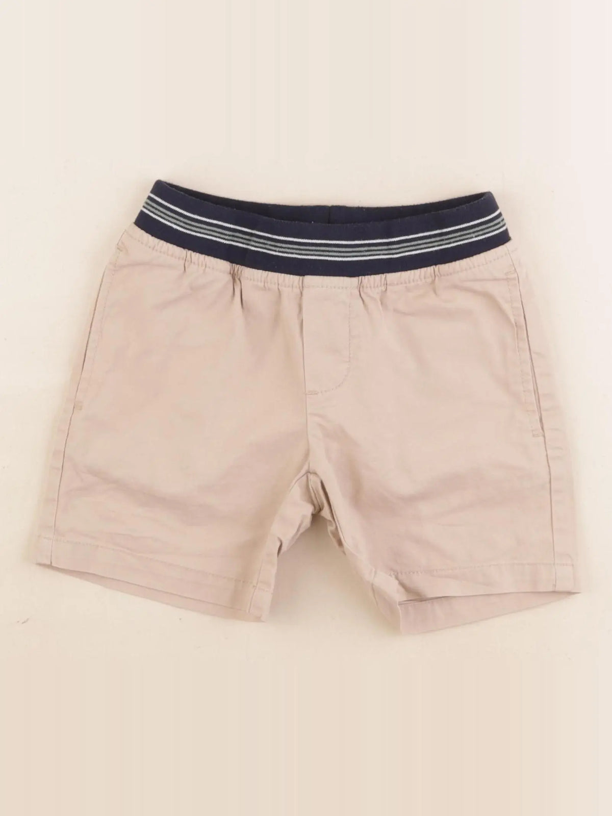 Monoprix - short beige - 5 ans