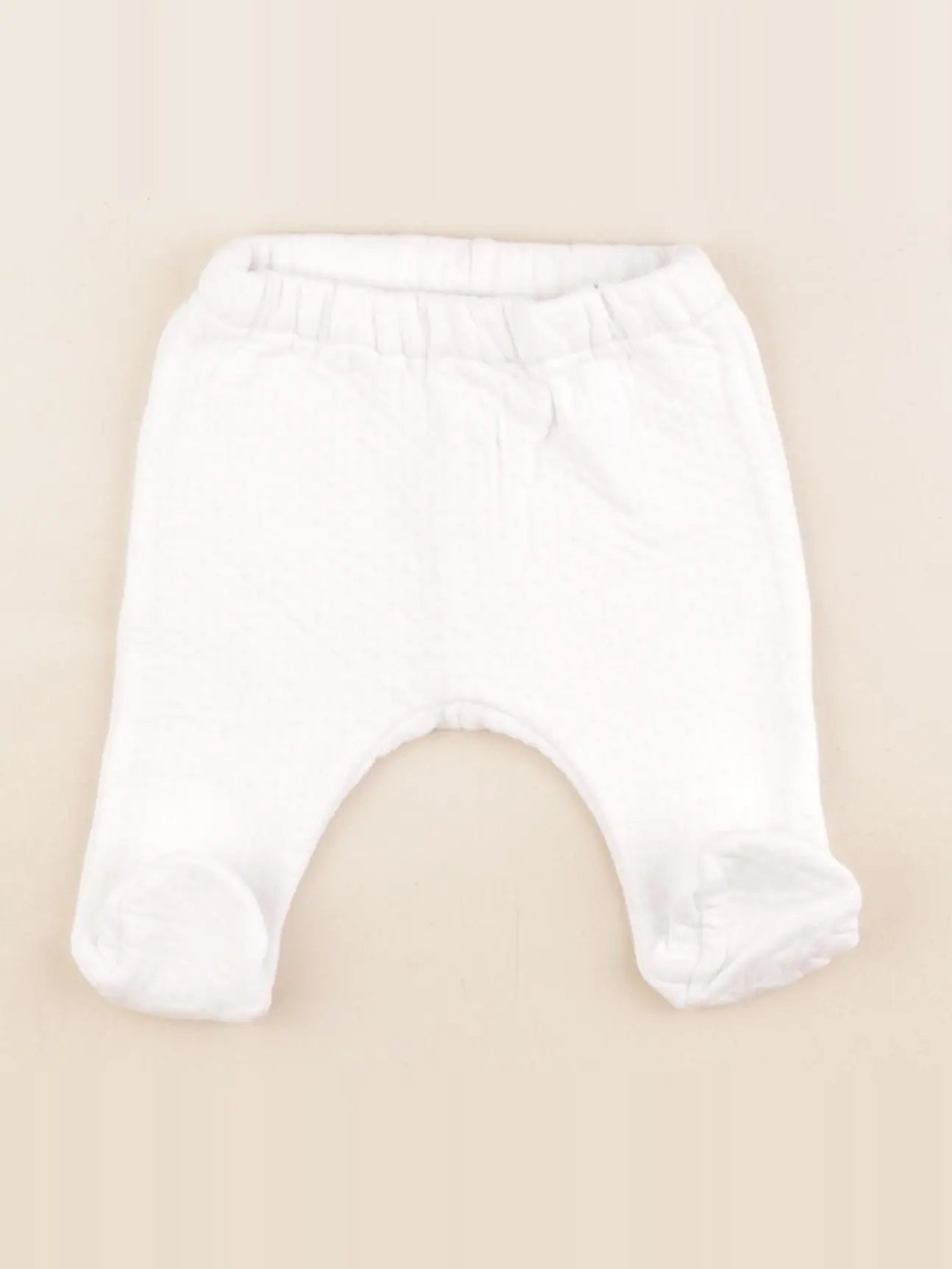 Jacadi - legging blanc - 3 mois