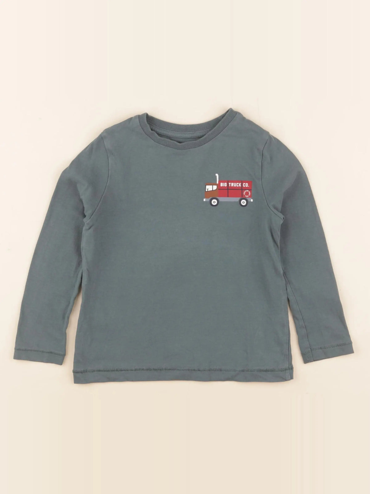 Marks & Spencer  - tee-shirt bleu - 3/4 ans