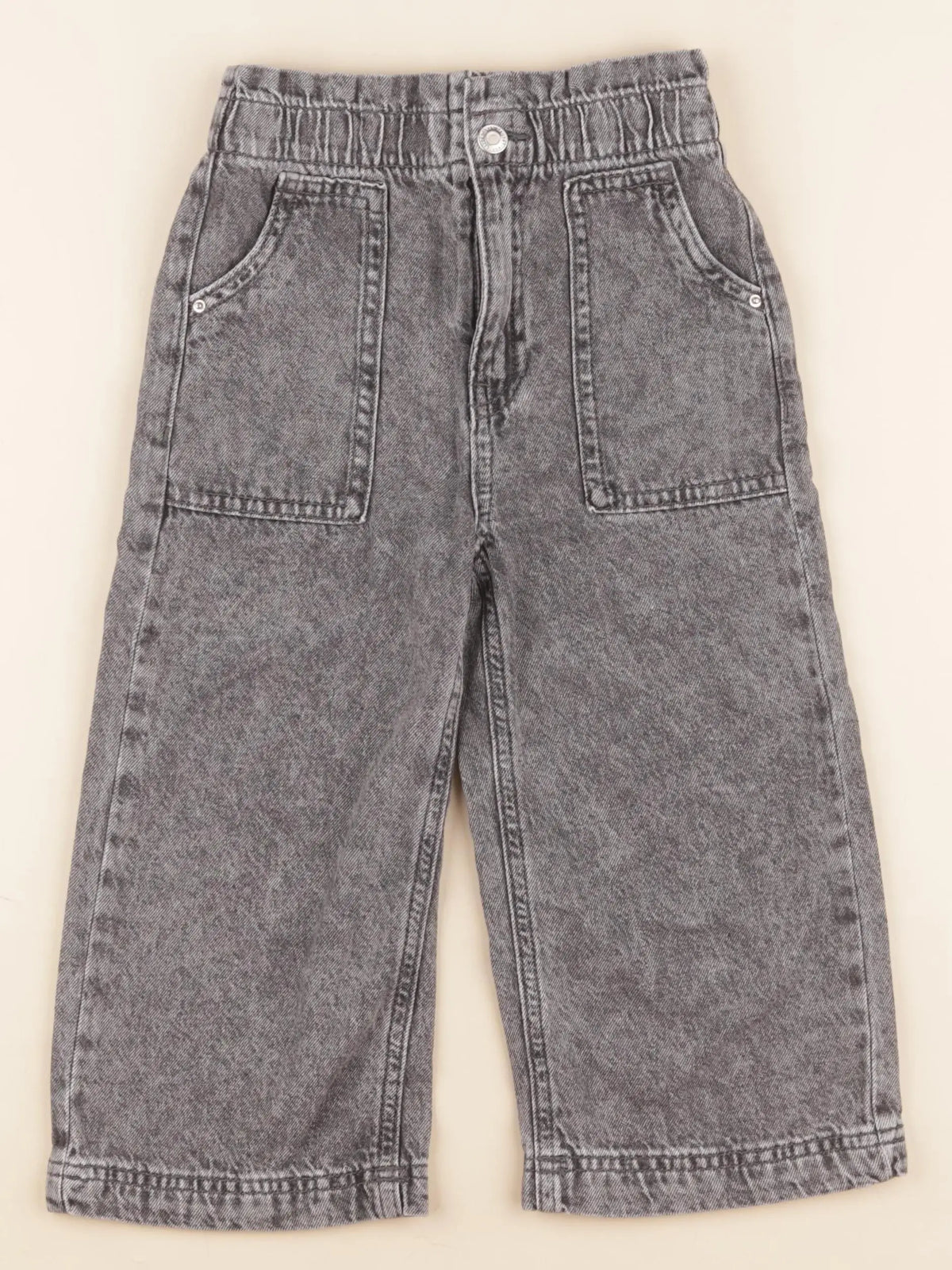 Vertbaudet - jean gris - 4 ans