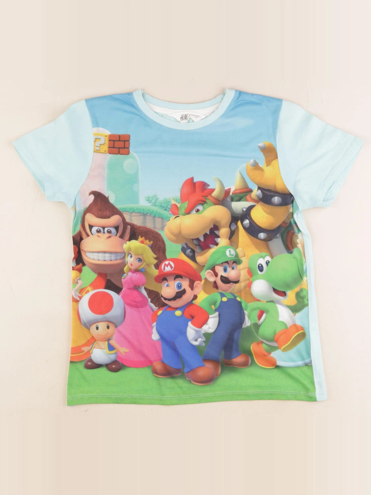 H&M - tee-shirt multicolore - 8/10 ans