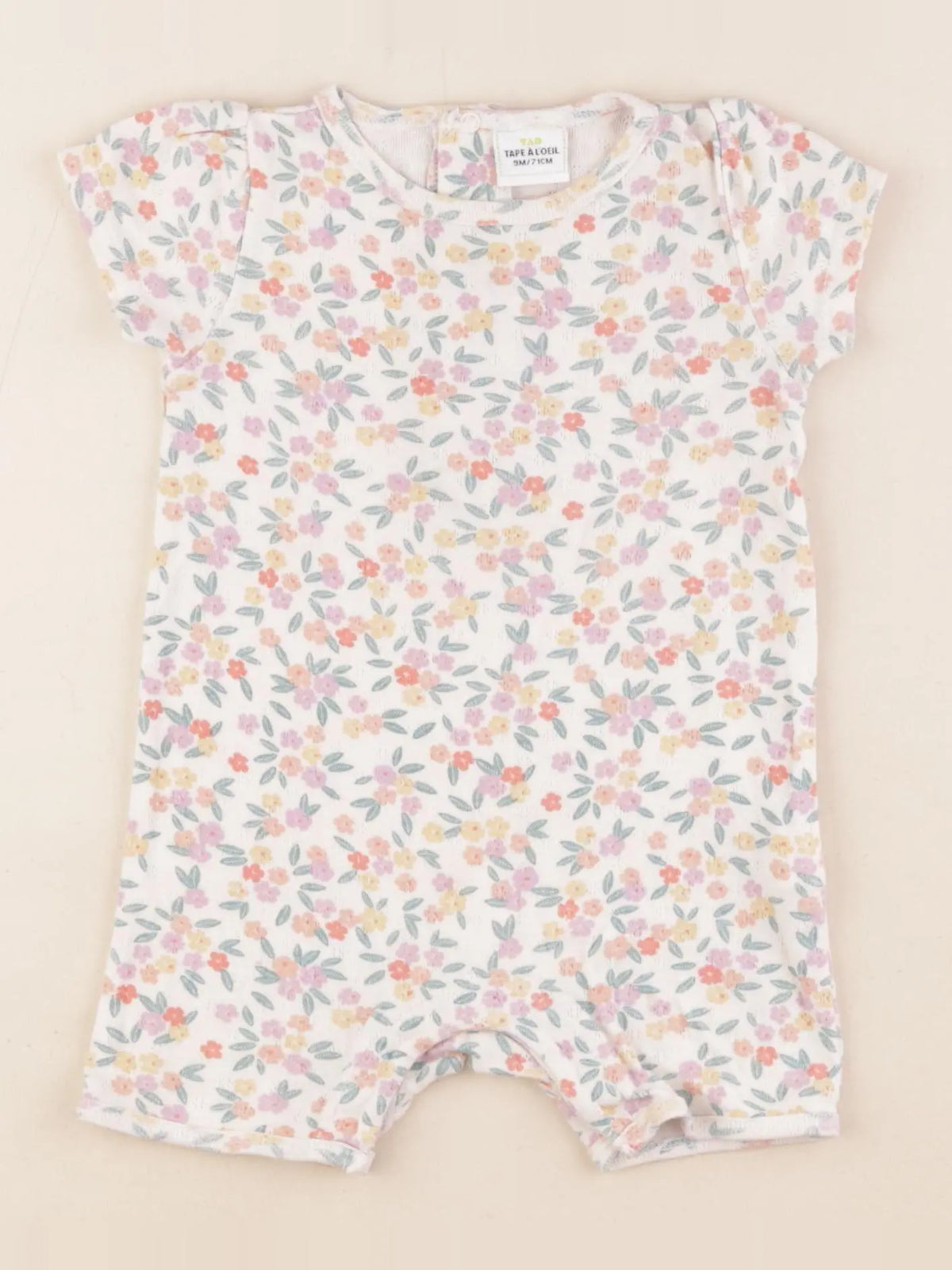Tape à l'oeil - pyjama coton multicolore - 9 mois