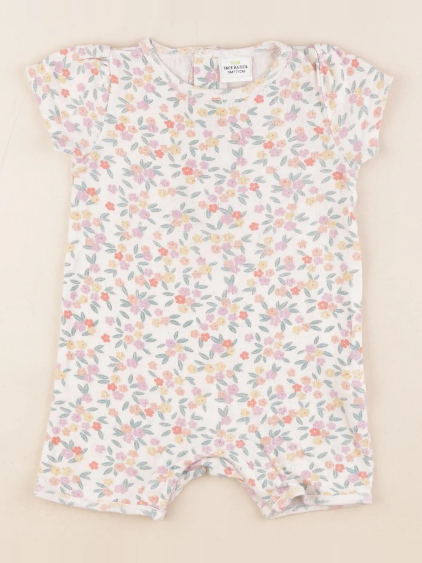 Tape à l'oeil - pyjama coton multicolore - 9 mois