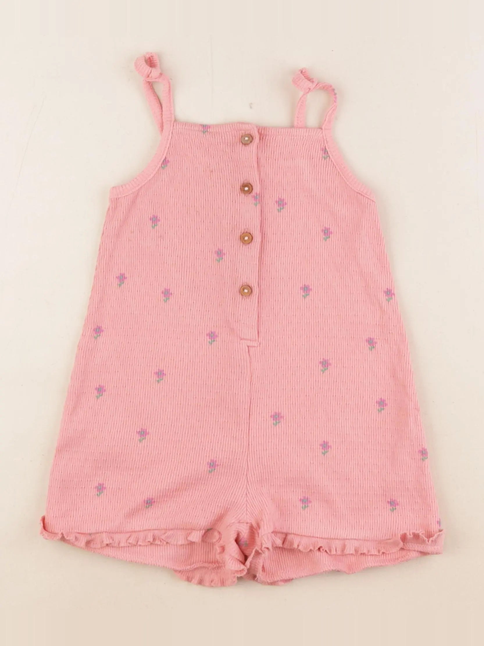 Zara - combinaison rose - 2 ans