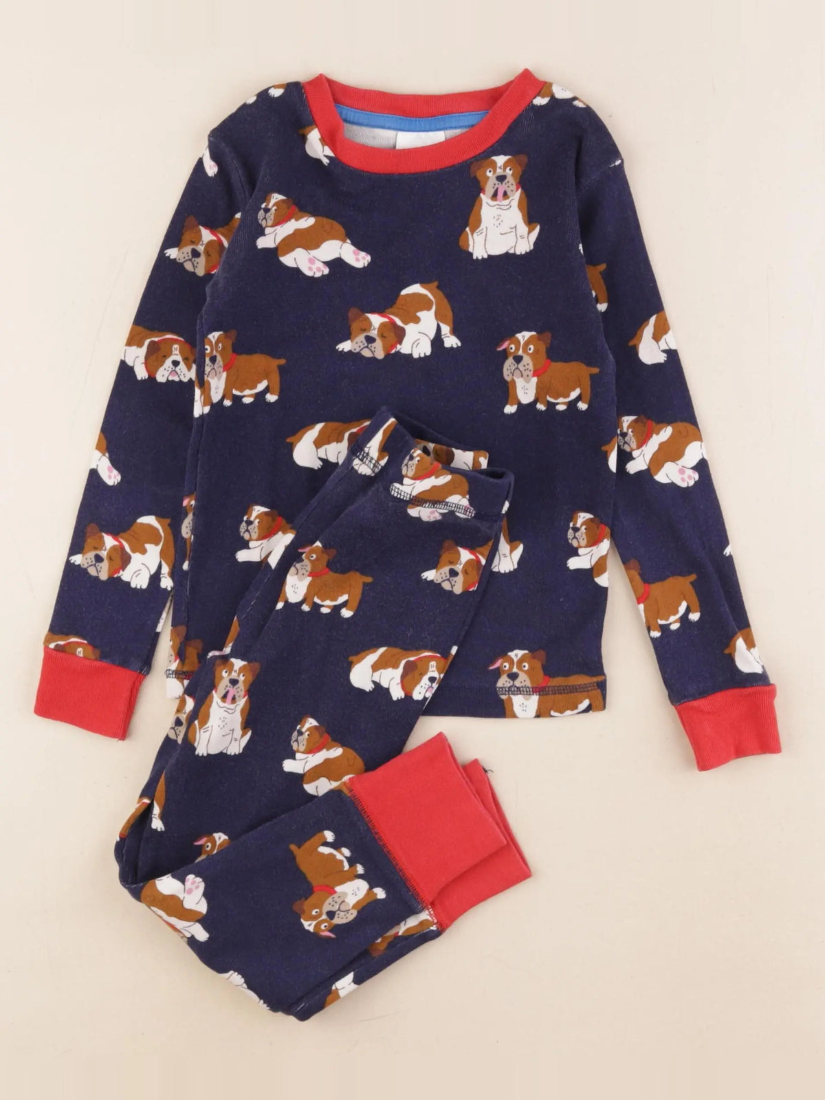 Mini Boden - pyjama coton bleu - 4 ans