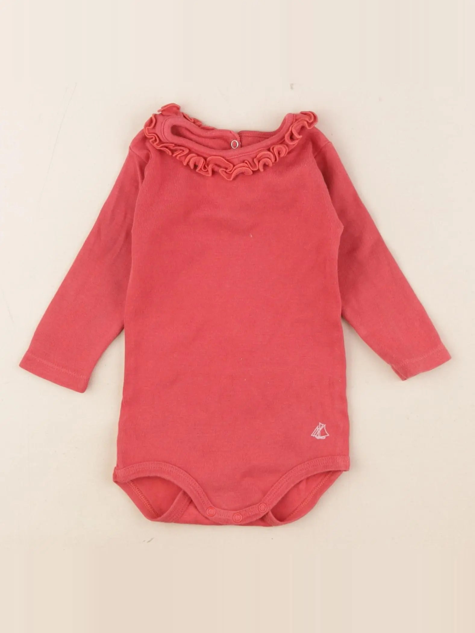 Petit Bateau - tee-shirt bleu - 4 ans
