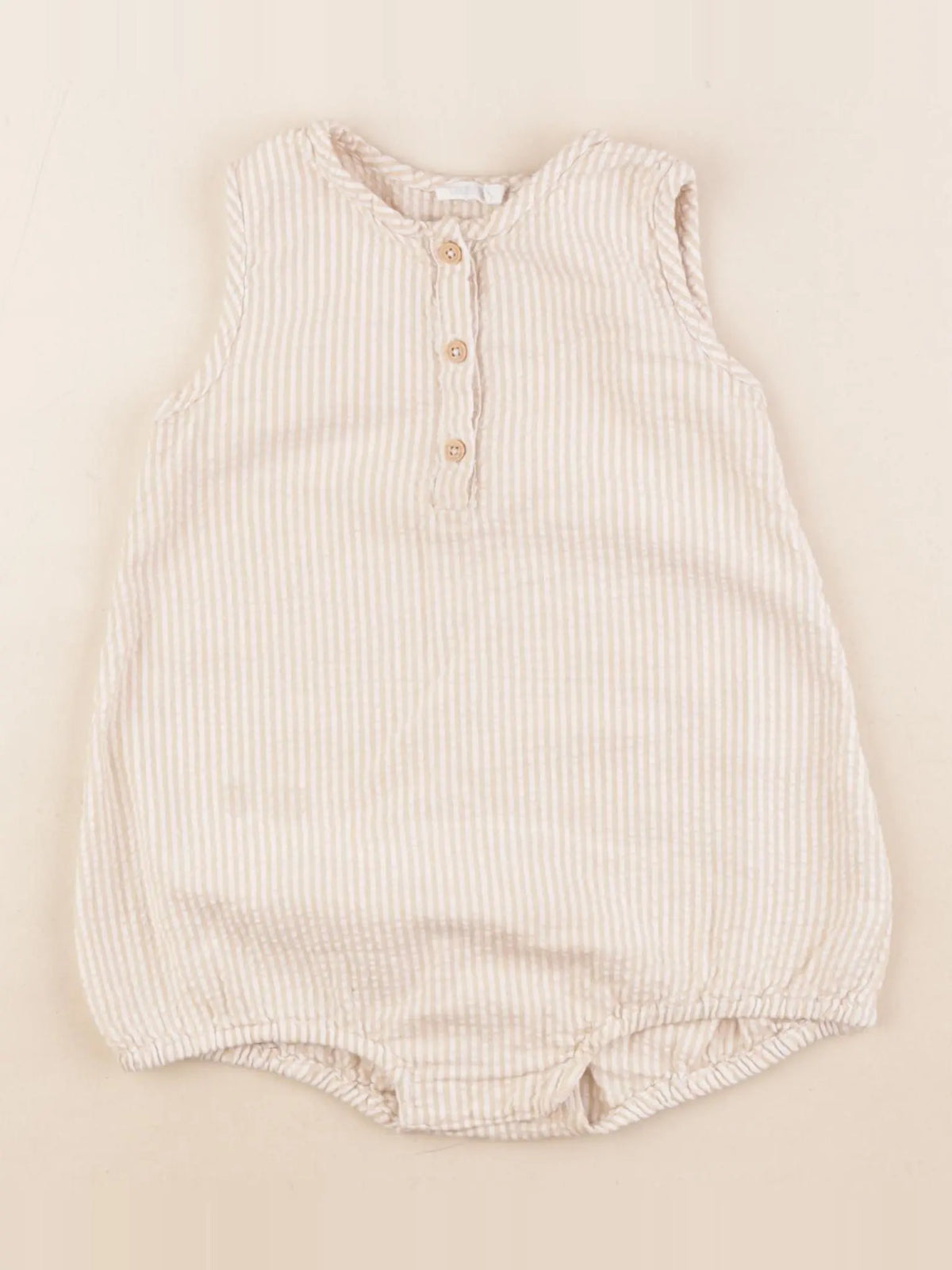 Boutchou - combinaison beige - 18 mois
