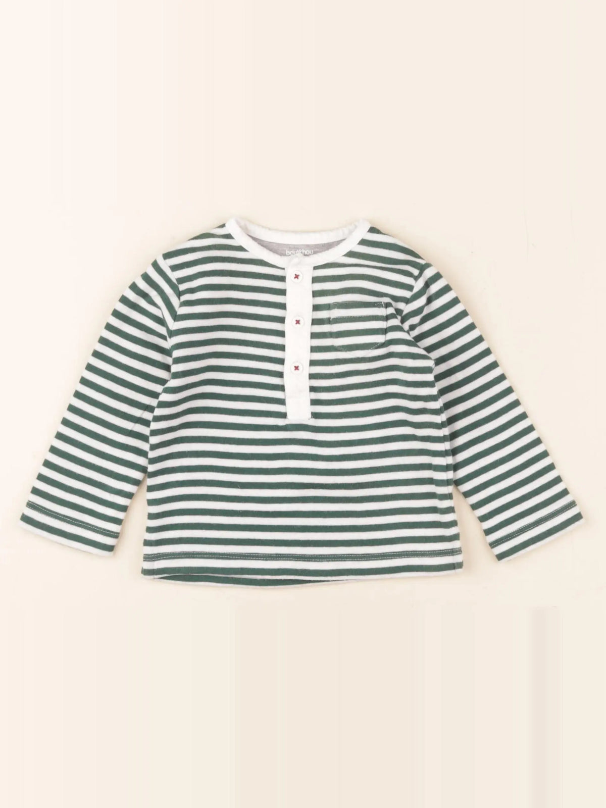 Boutchou - tee-shirt vert - 6 mois