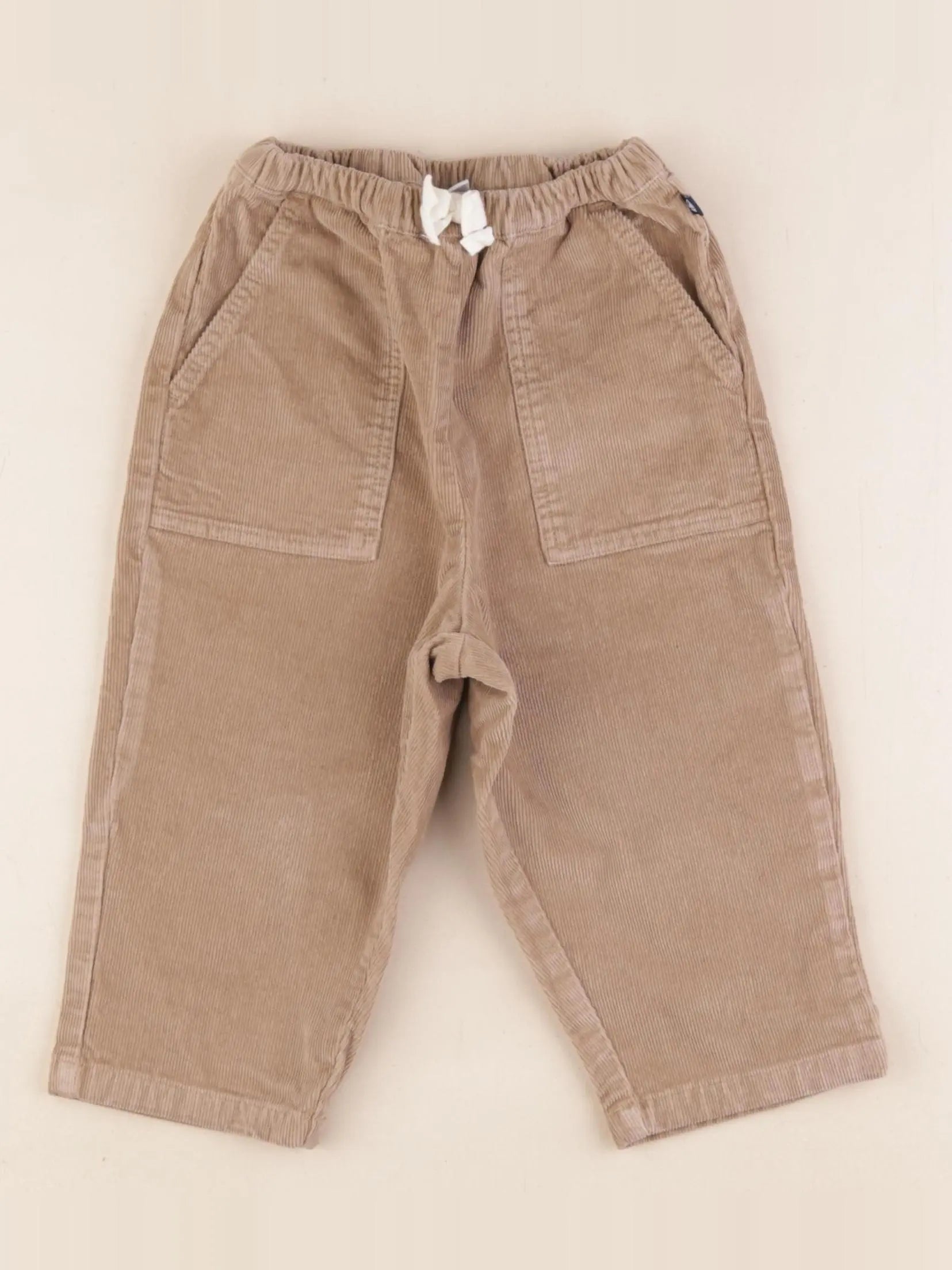 Petit Bateau - pantalon marron - 24 mois