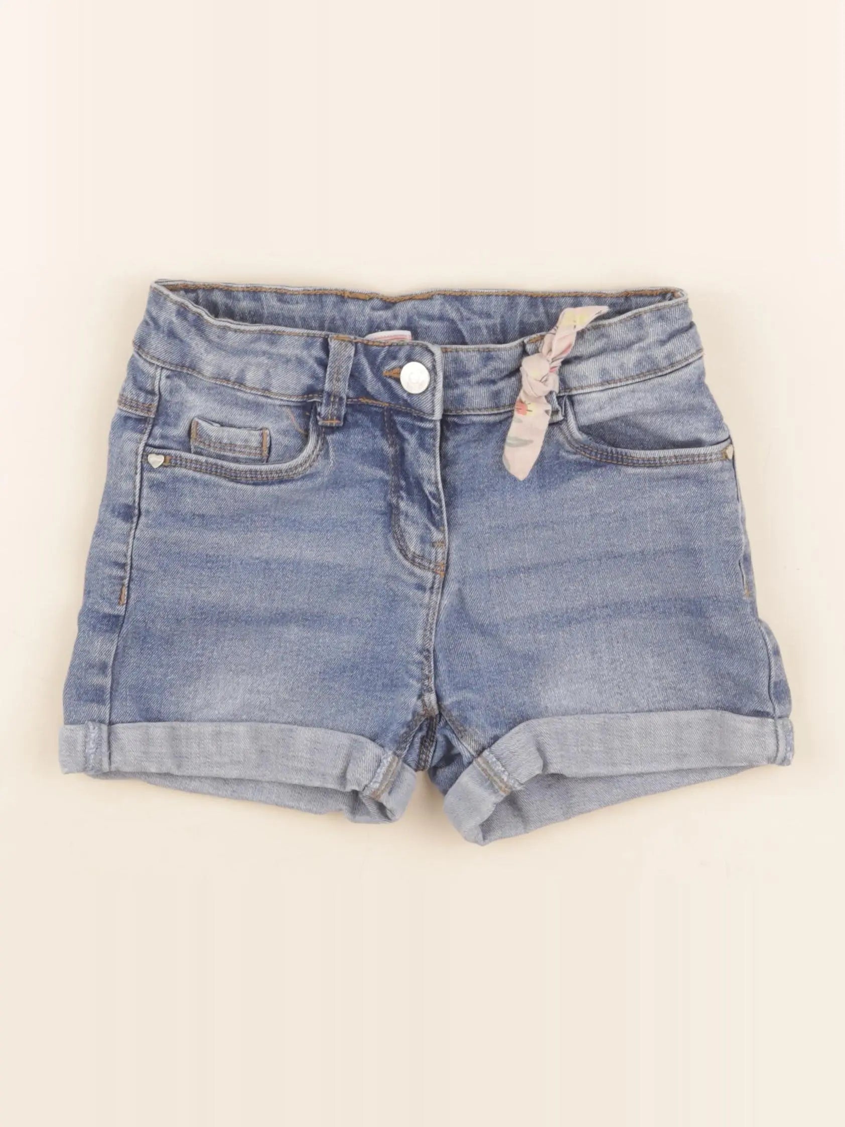 Tape à l'oeil - short bleu - 7 ans