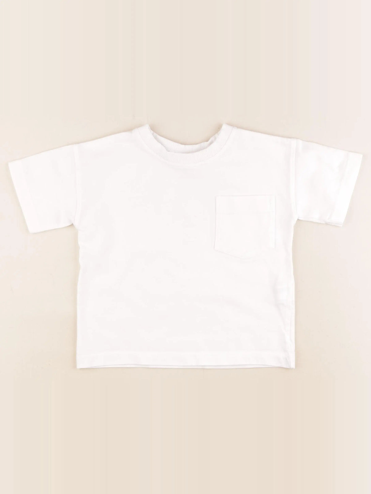Zara - tee-shirt blanc - 2 ans