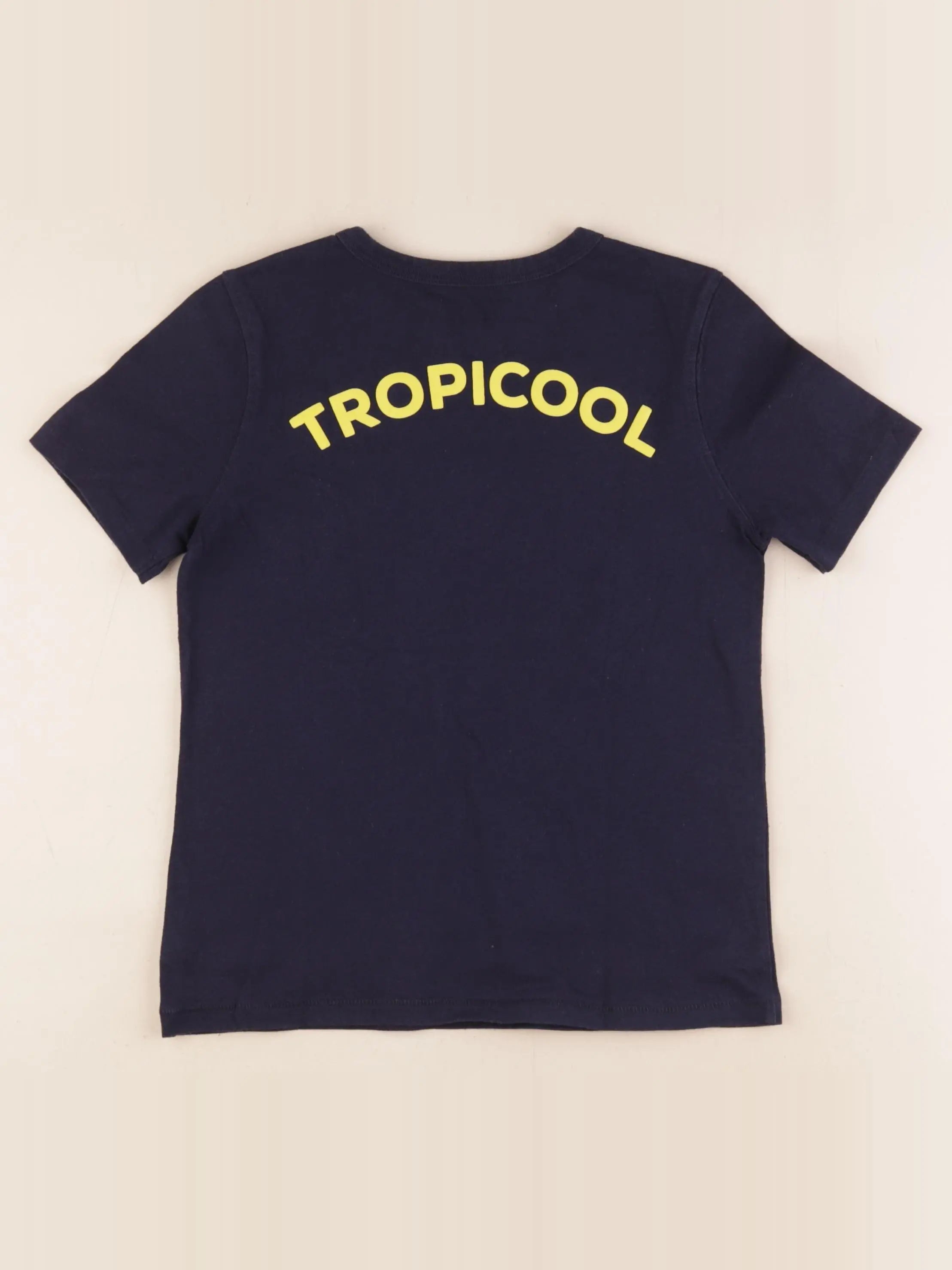 GAP - tee-shirt imprimé au dos bleu - 6/7 ans