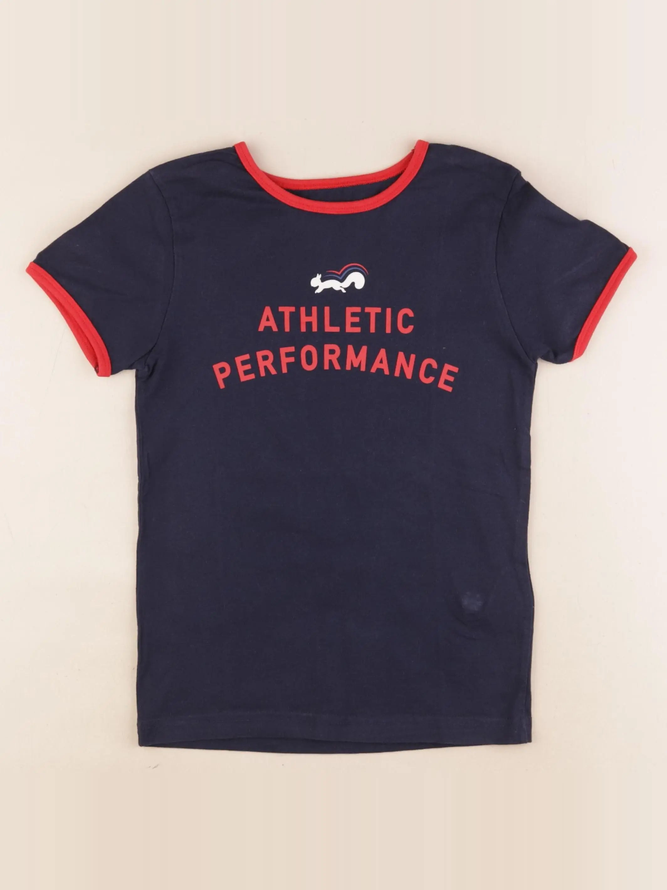 Cyrillus - tee-shirt bleu - 8 ans