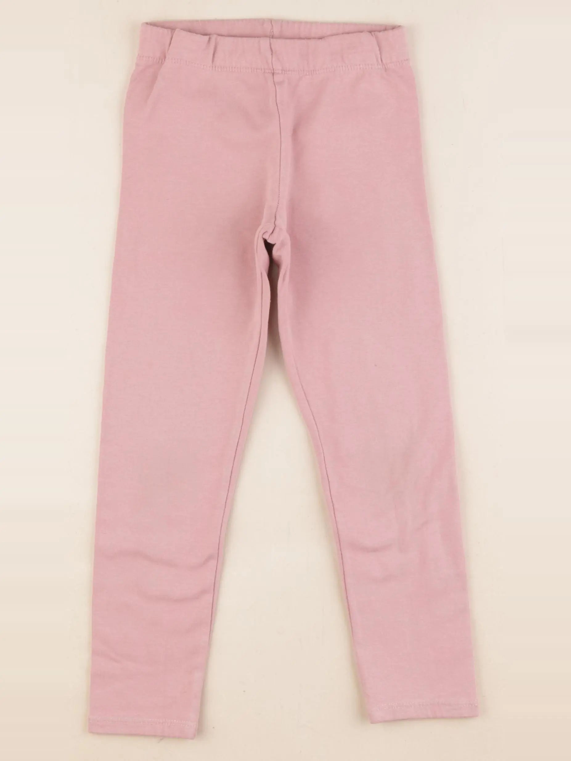 H&M - legging doublé rose - 4/5 ans
