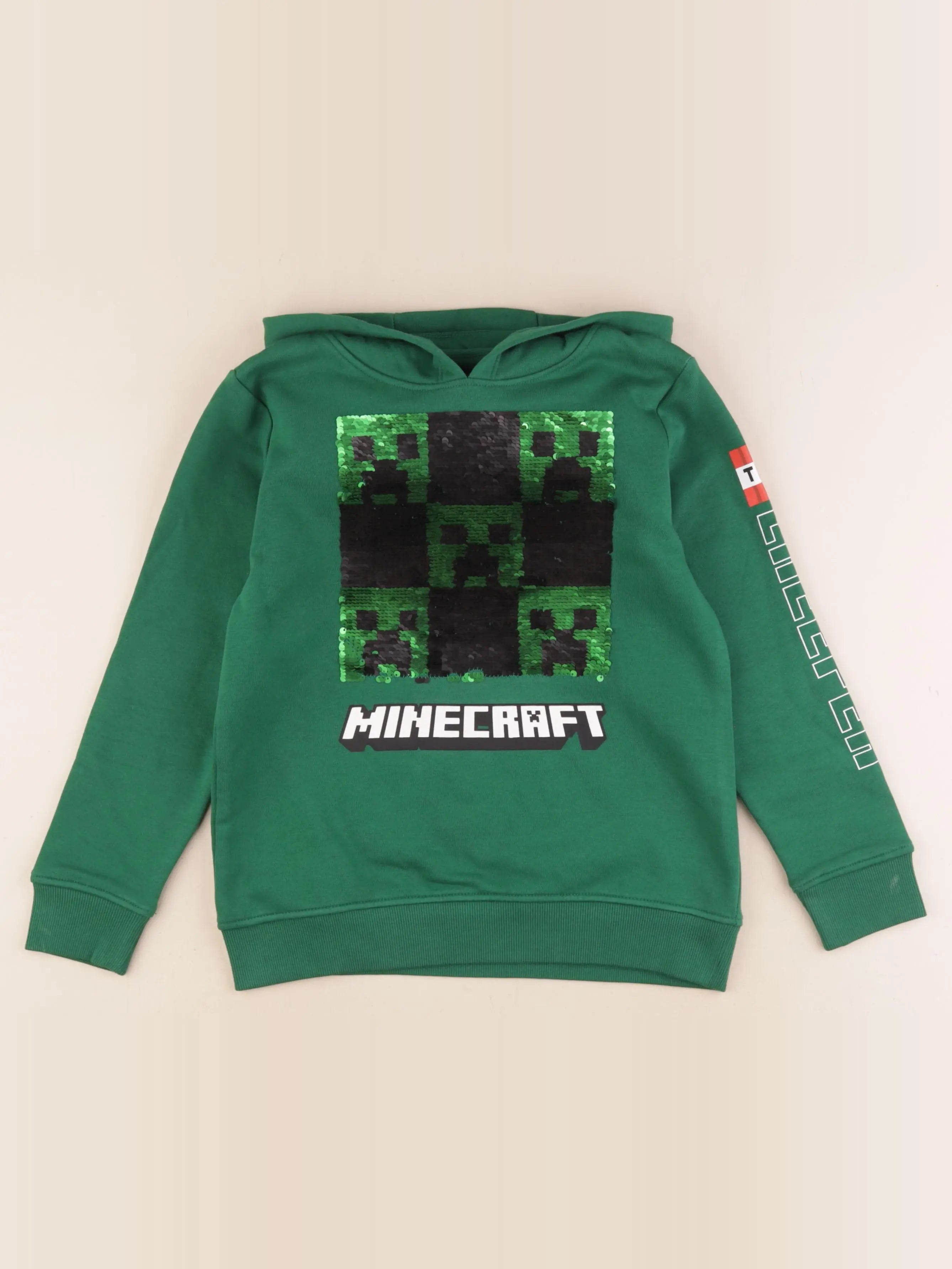 Next - sweat vert - 7 ans