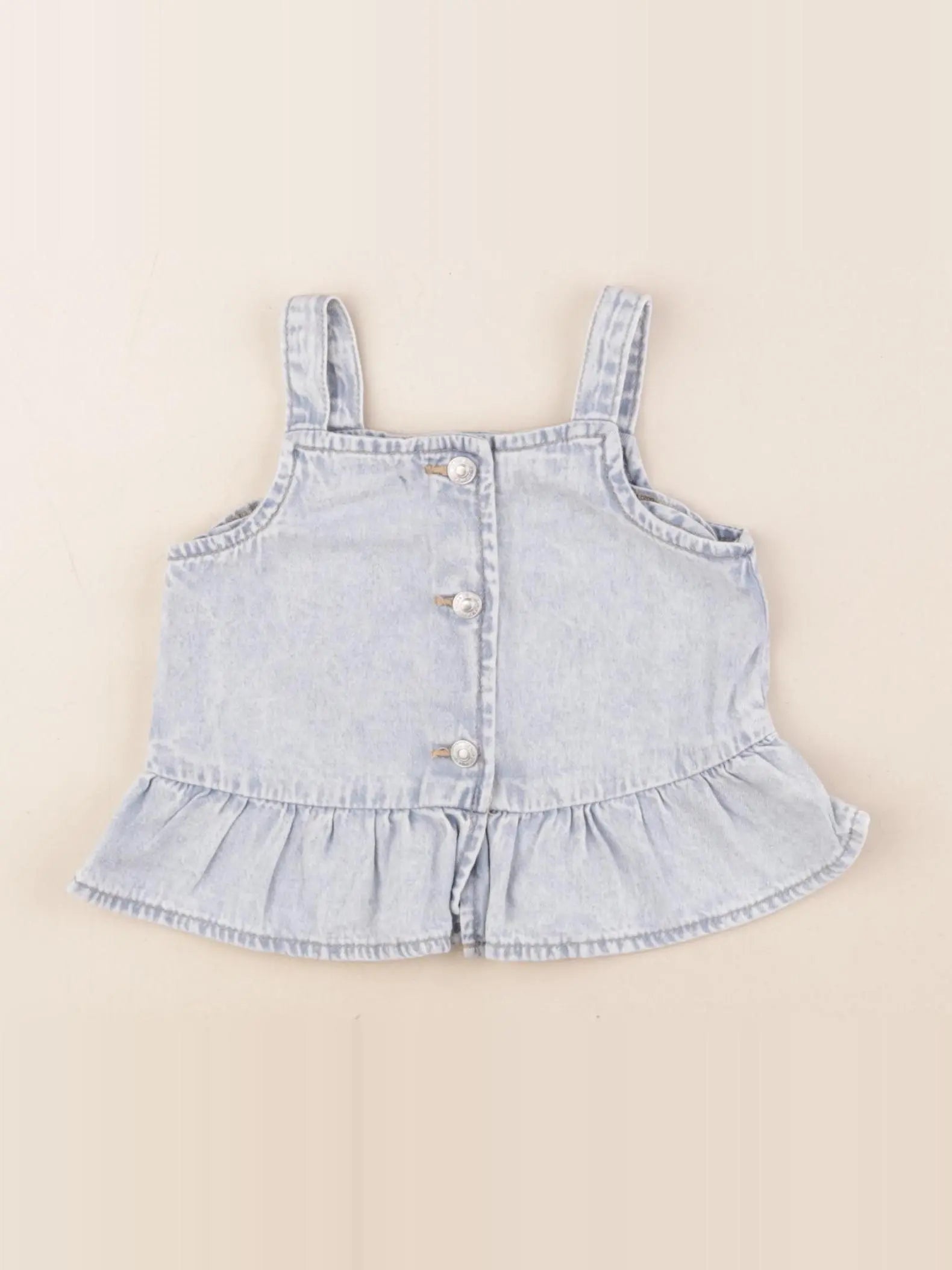 Zara - blouse bleu - 3 ans