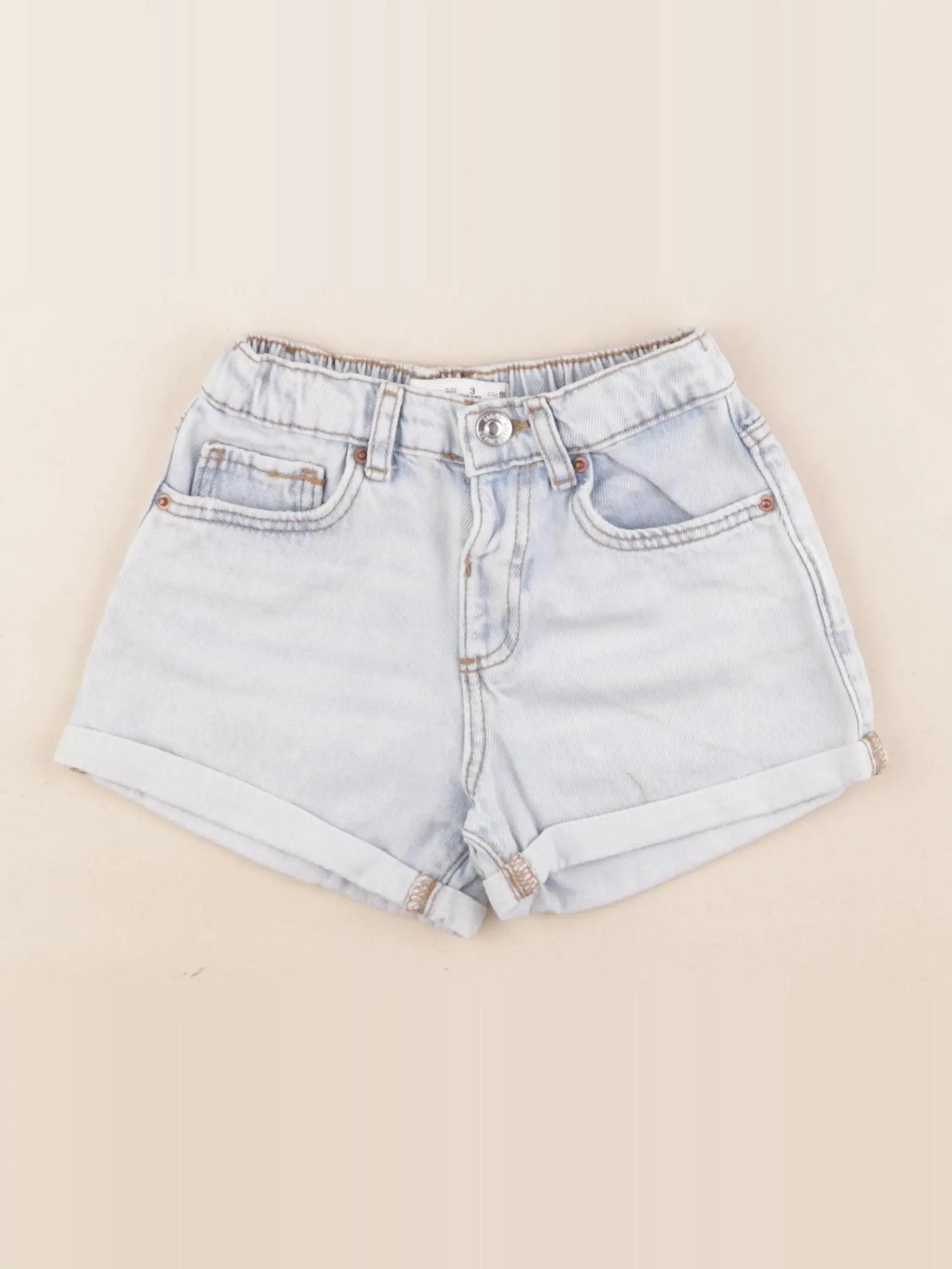Zara - short bleu - 3 ans