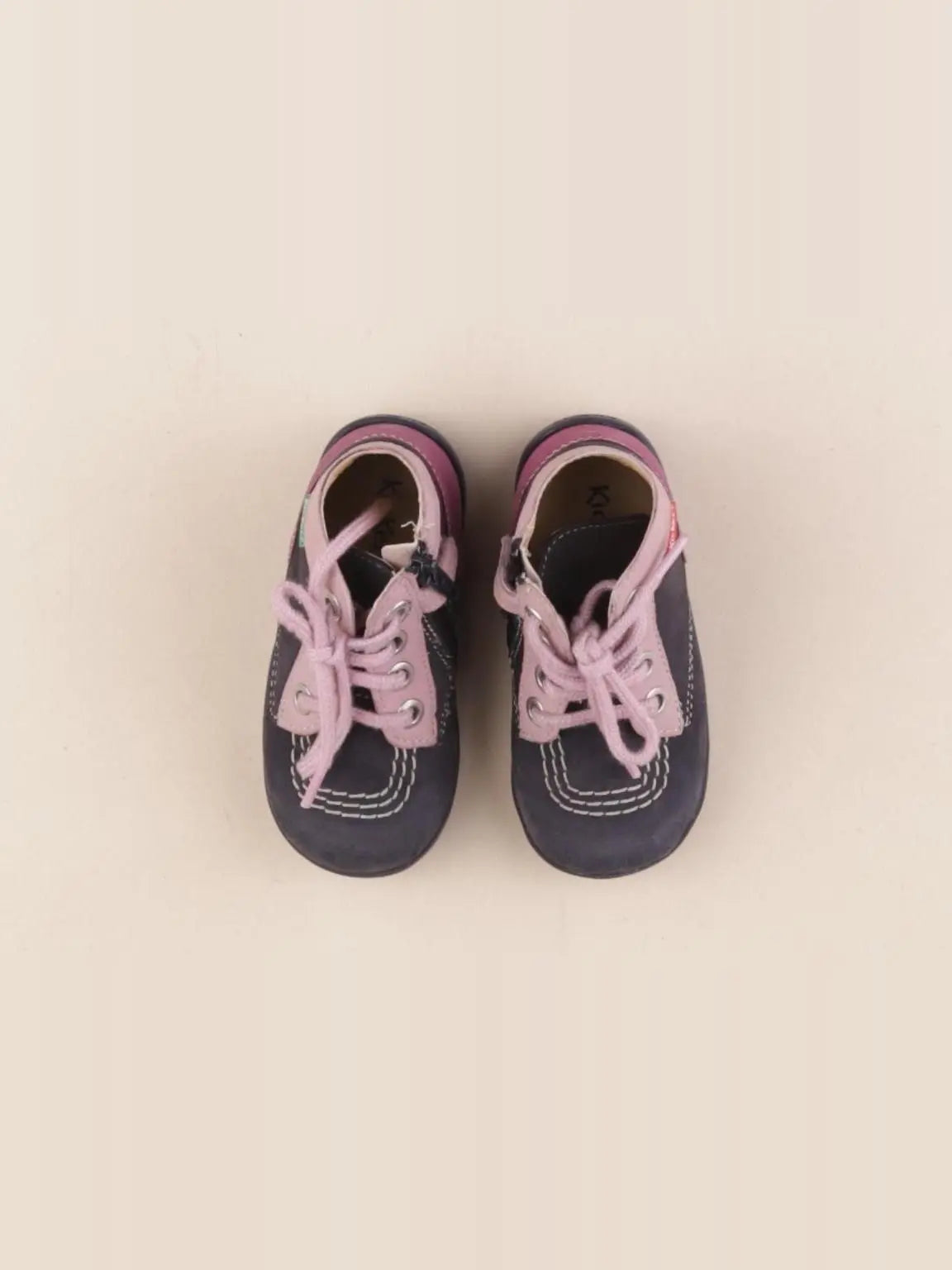 Kickers - bottillons bleu, violet - pointure 21