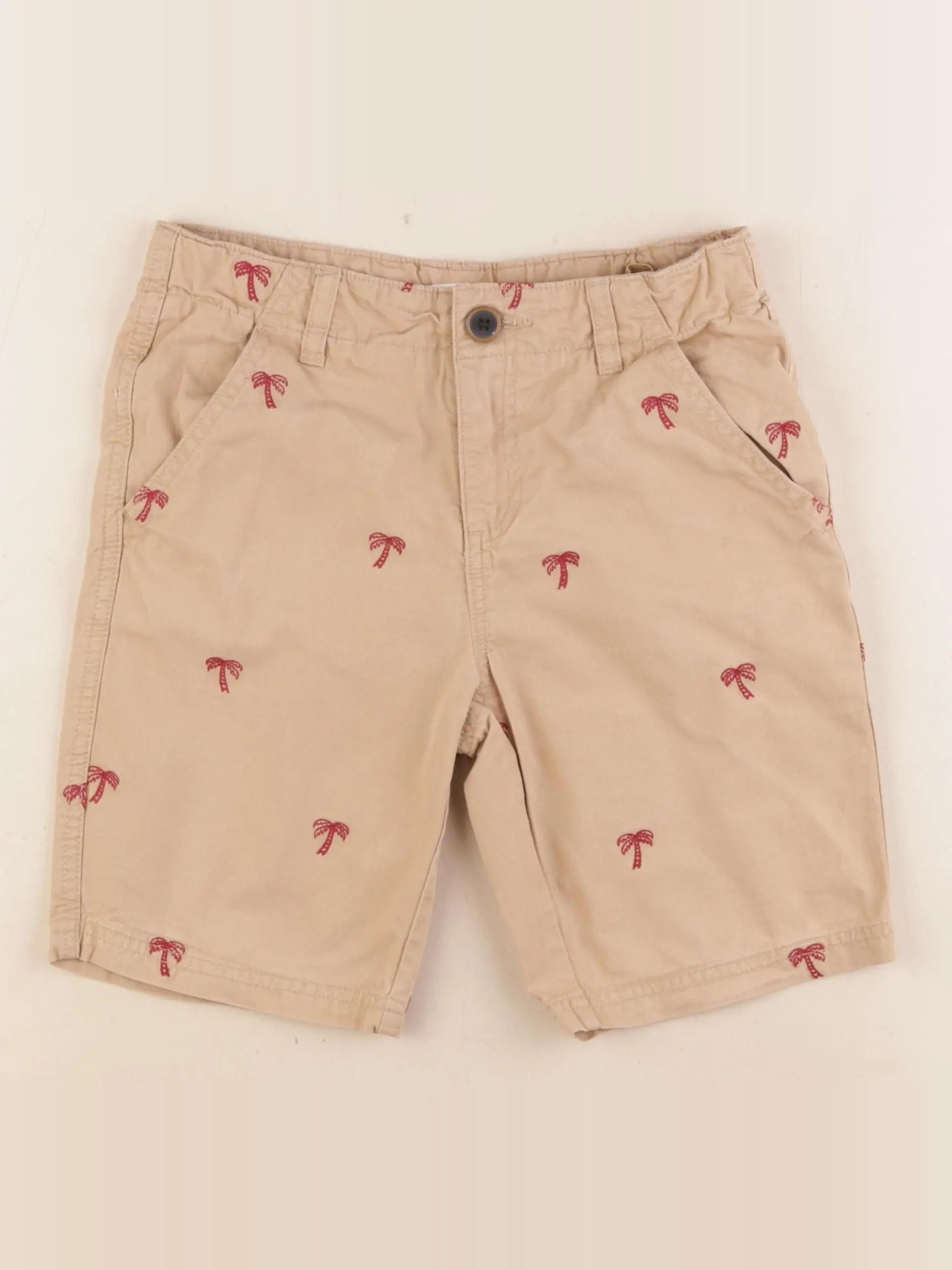 Monoprix - short beige - 10 ans
