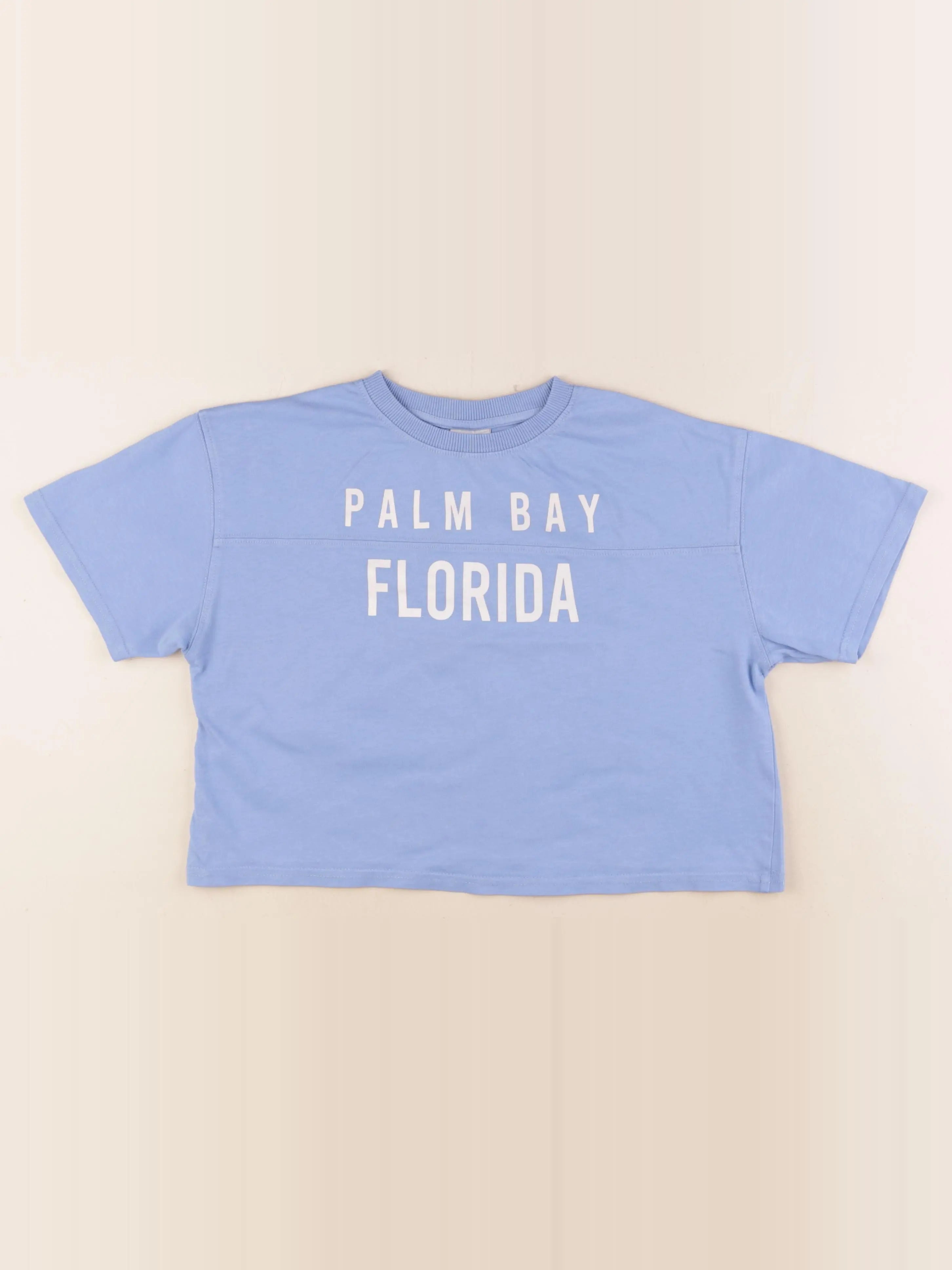 Zara - tee-shirt bleu - 9/10 ans