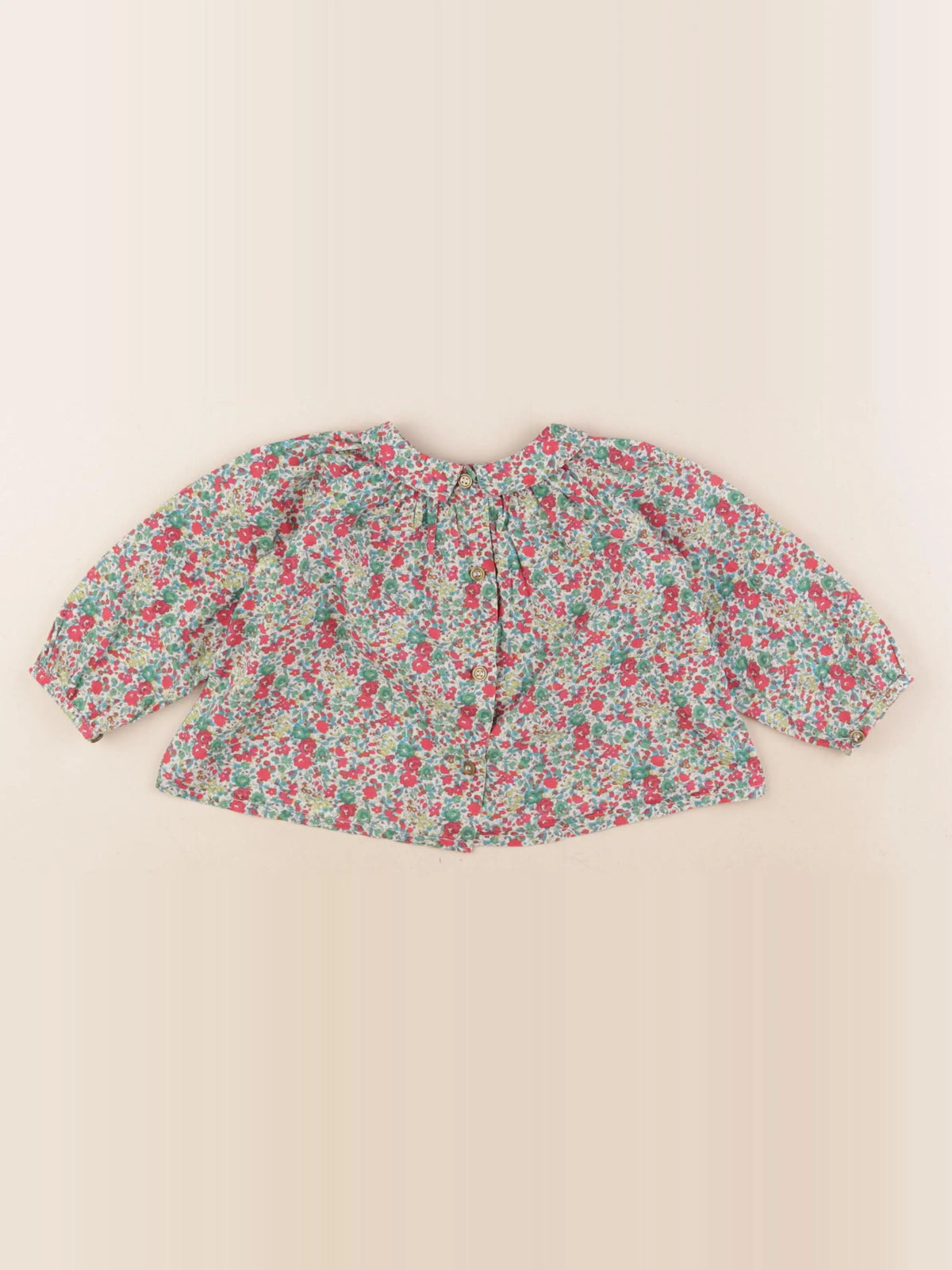 Bonton - blouse multicolore - 18 mois