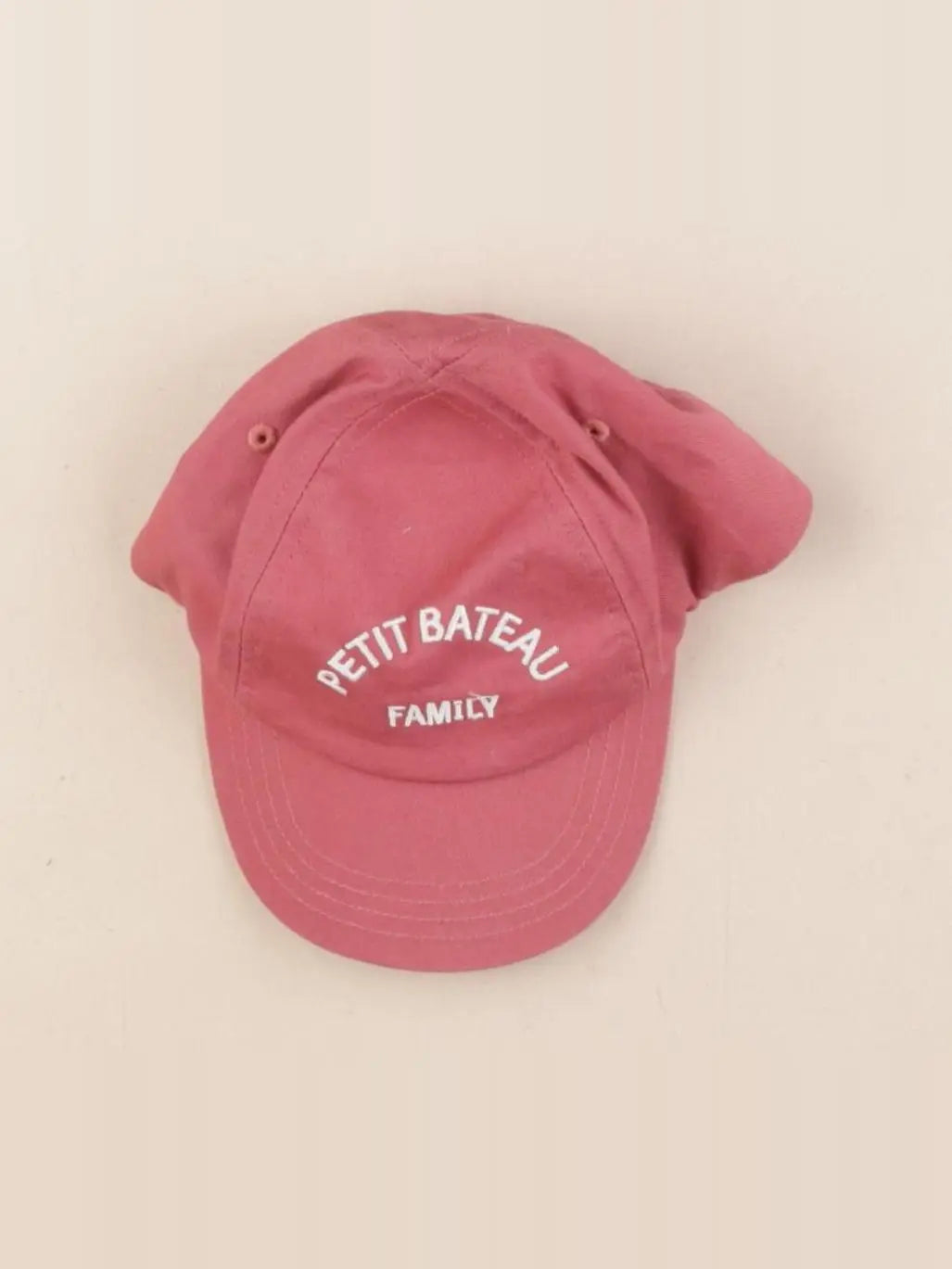 Petit Bateau - casquette rose - 3/6 mois