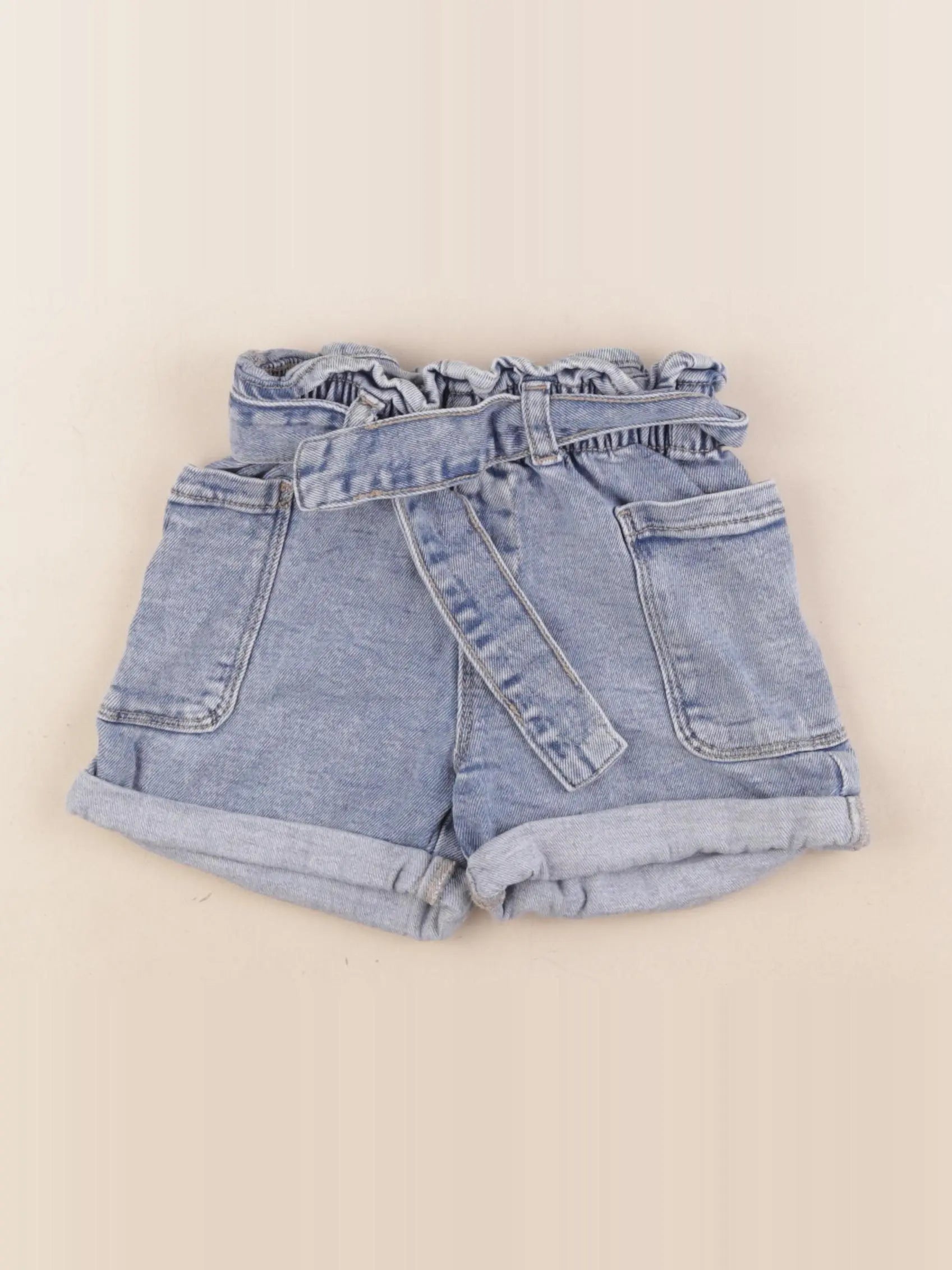 Tape à l'oeil - short bleu - 4 ans